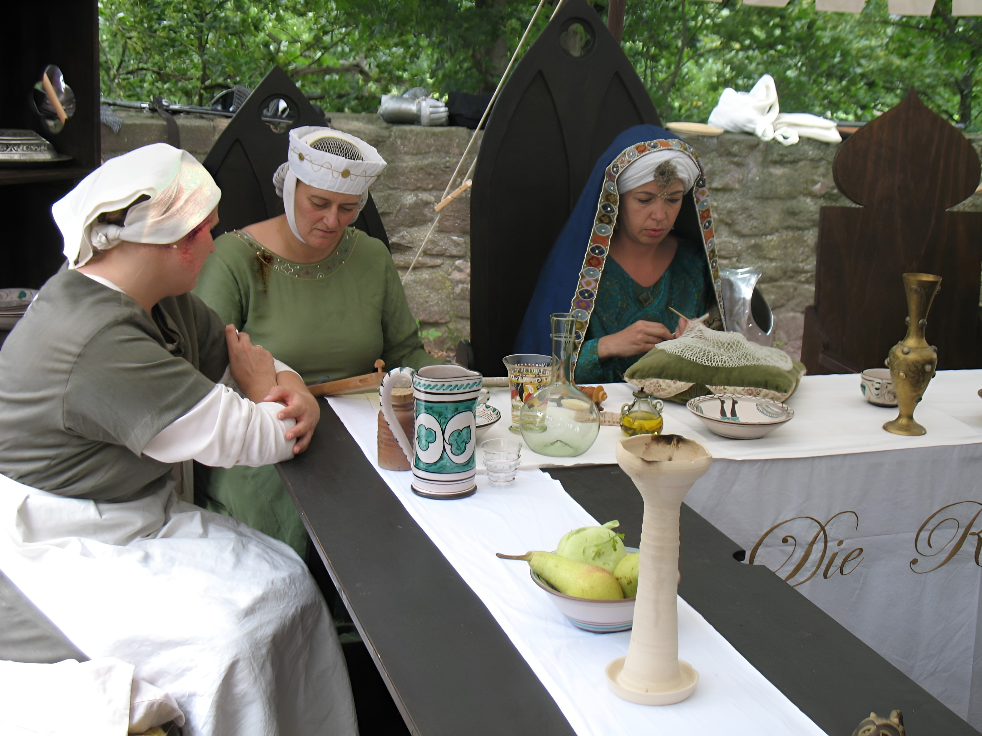 Mittelalterspektakel auf der Clingenburg 2011