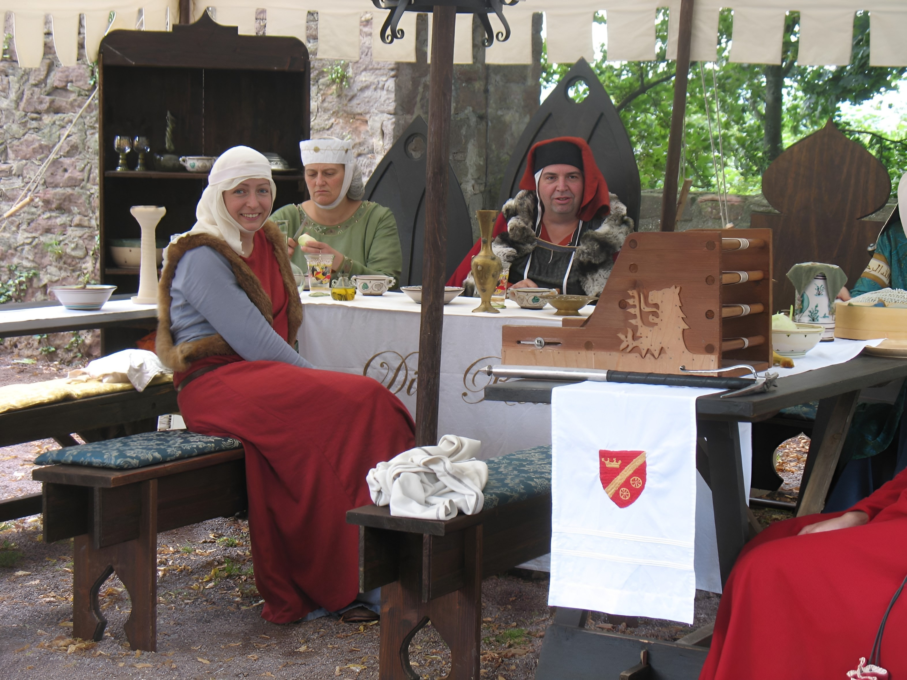 Mittelalterspektakel auf der Clingenburg 2011