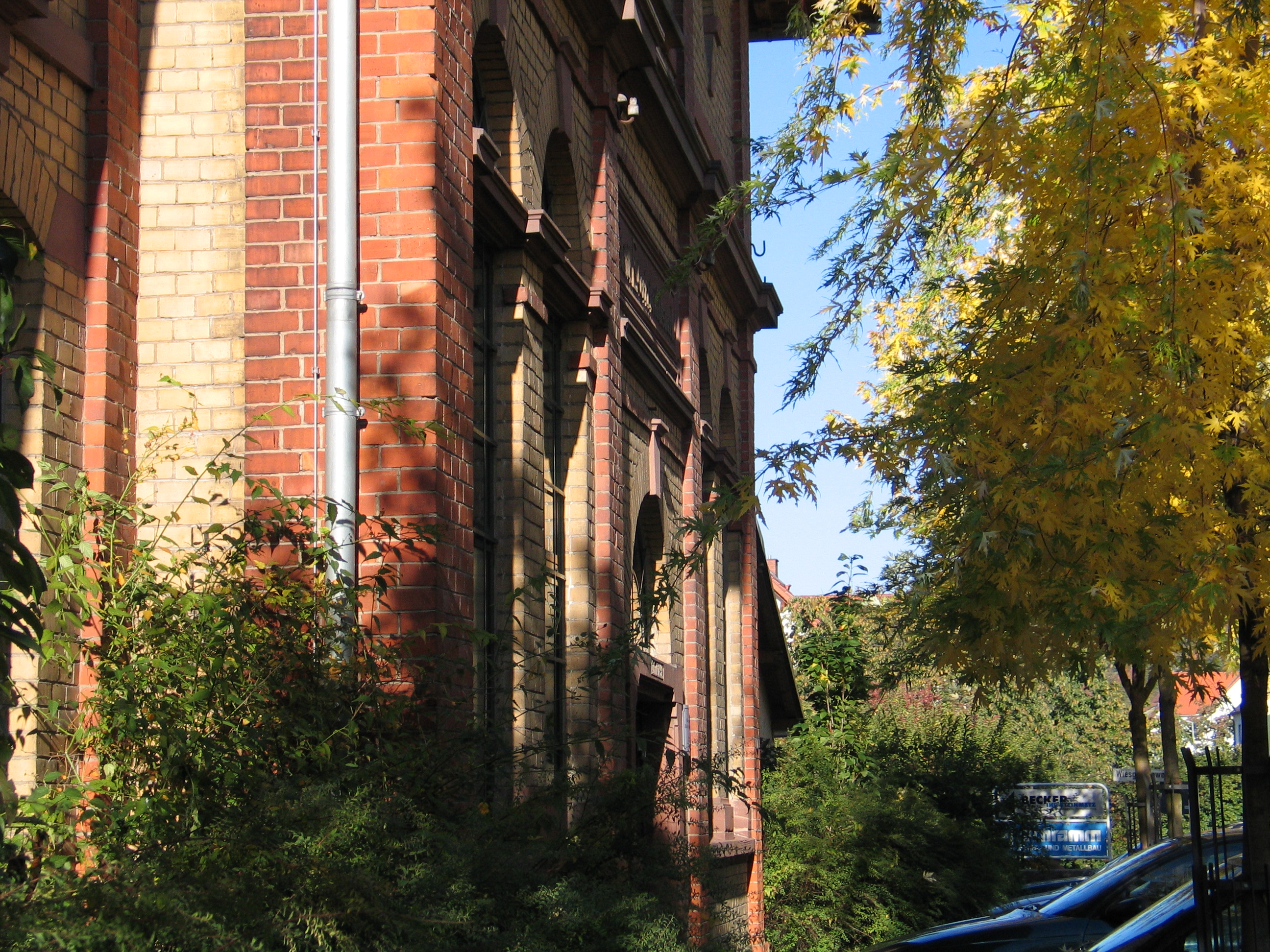 Detailansicht  vom Klingenberger Elektrizitätswerk