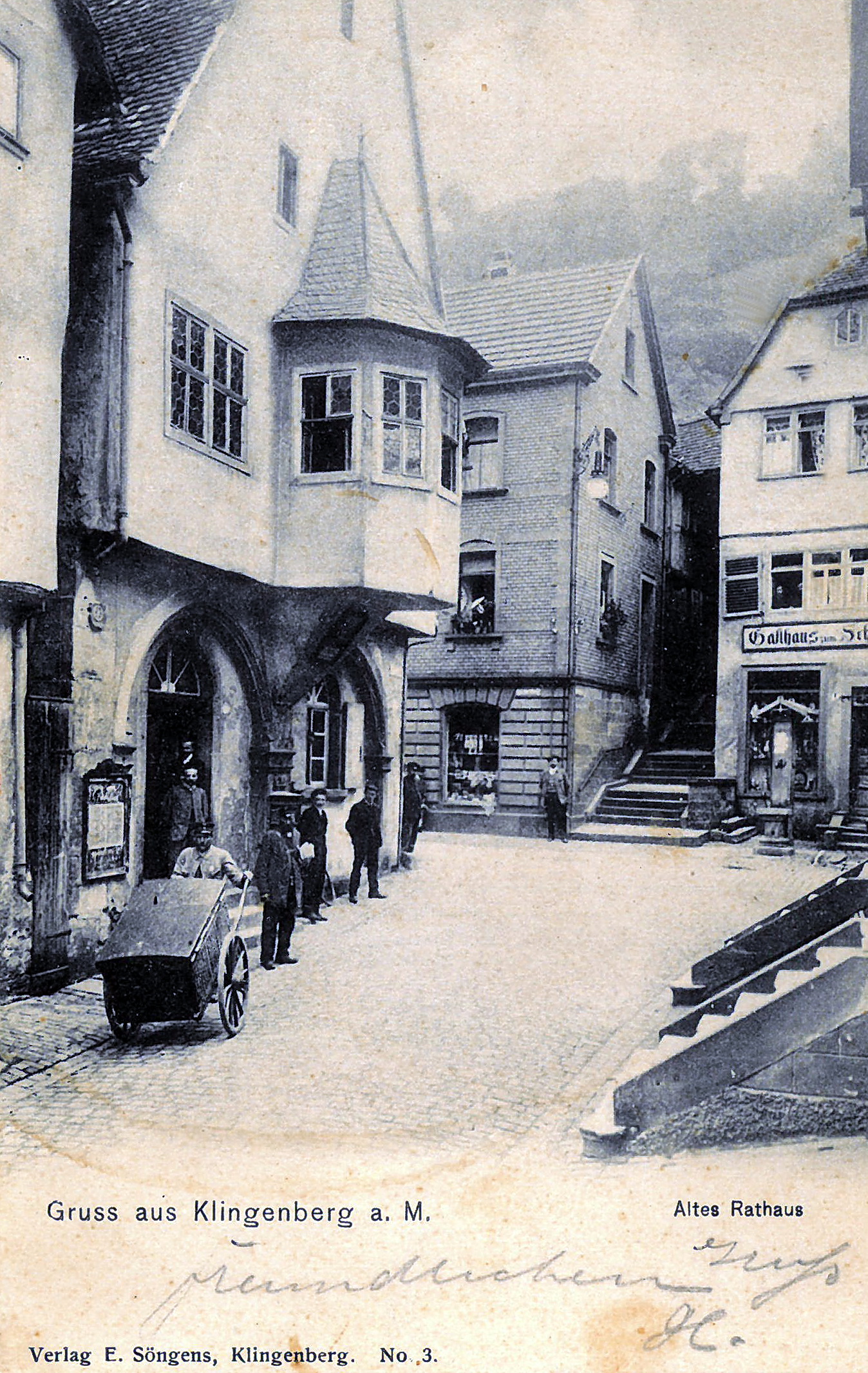 Ansichtskarte aus dem Jahr 1895