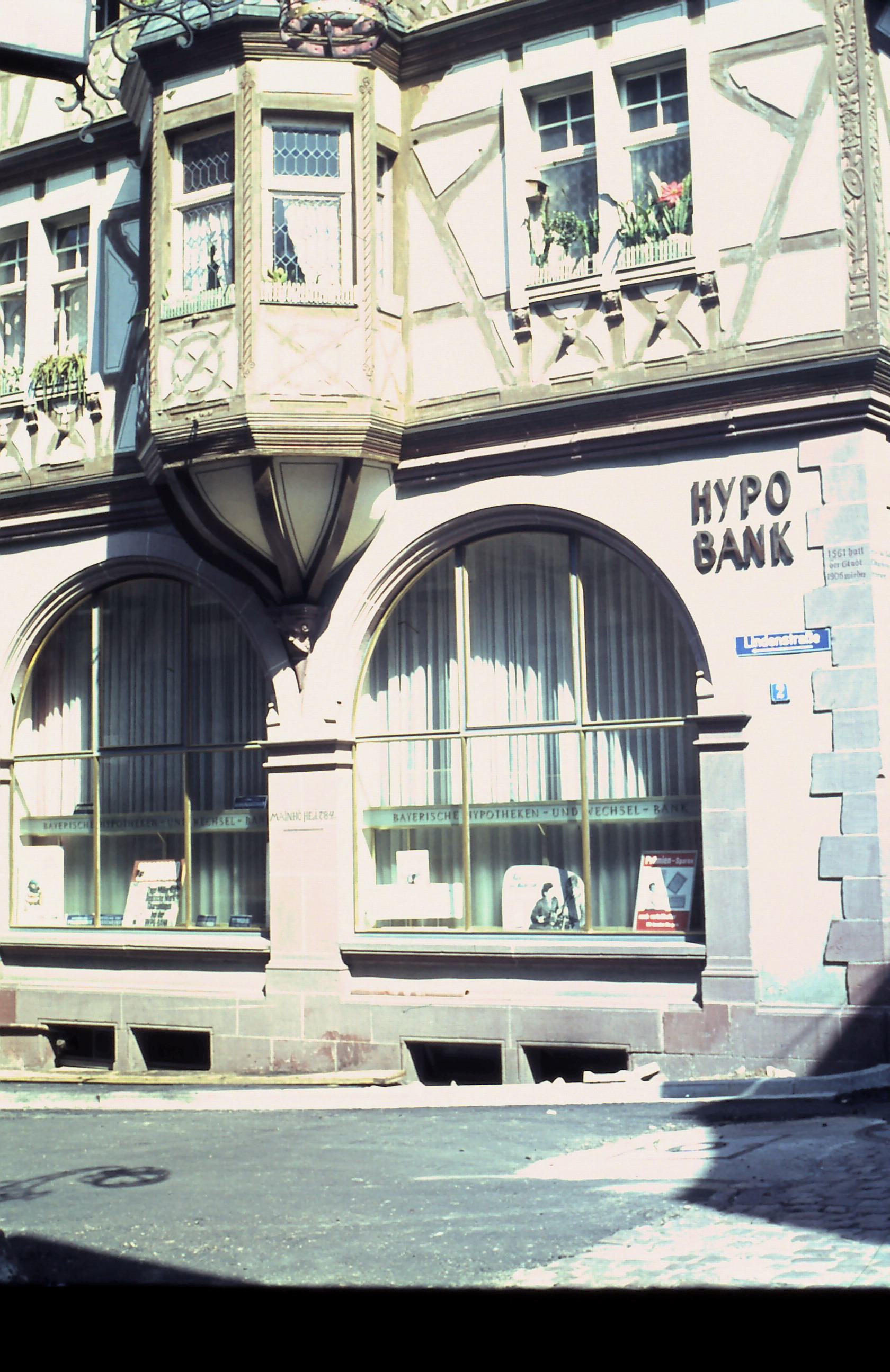Die Hypobank im Jahr 1975