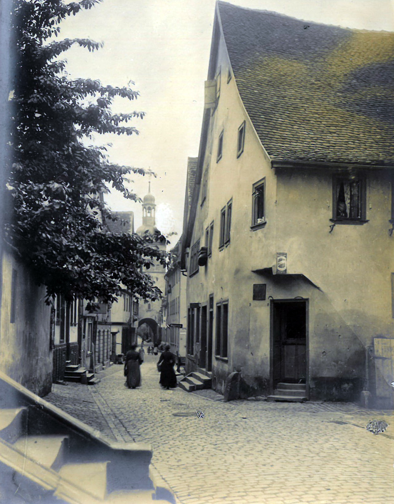 Blick in die Hauptstraße