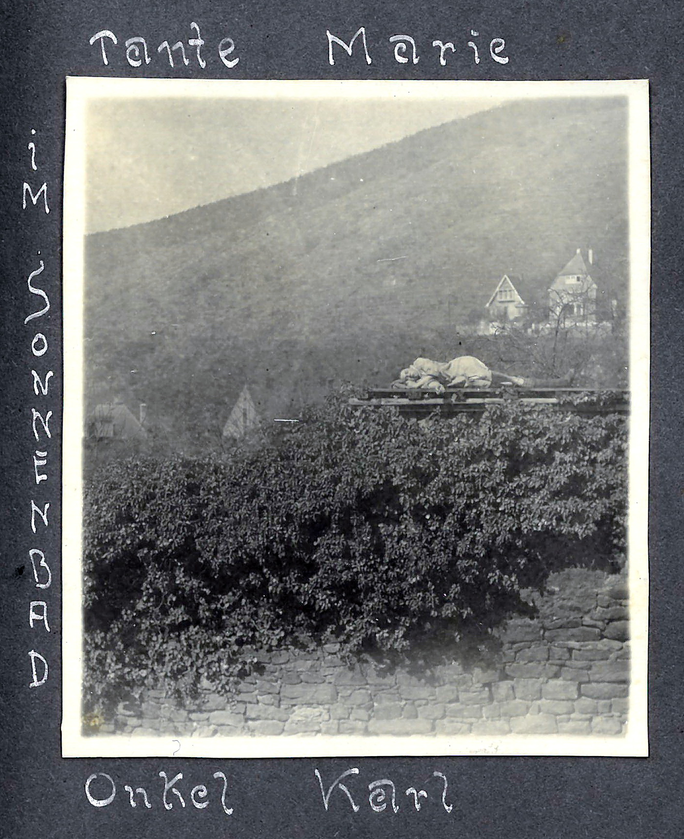 Auf der Stadtmauer 1928