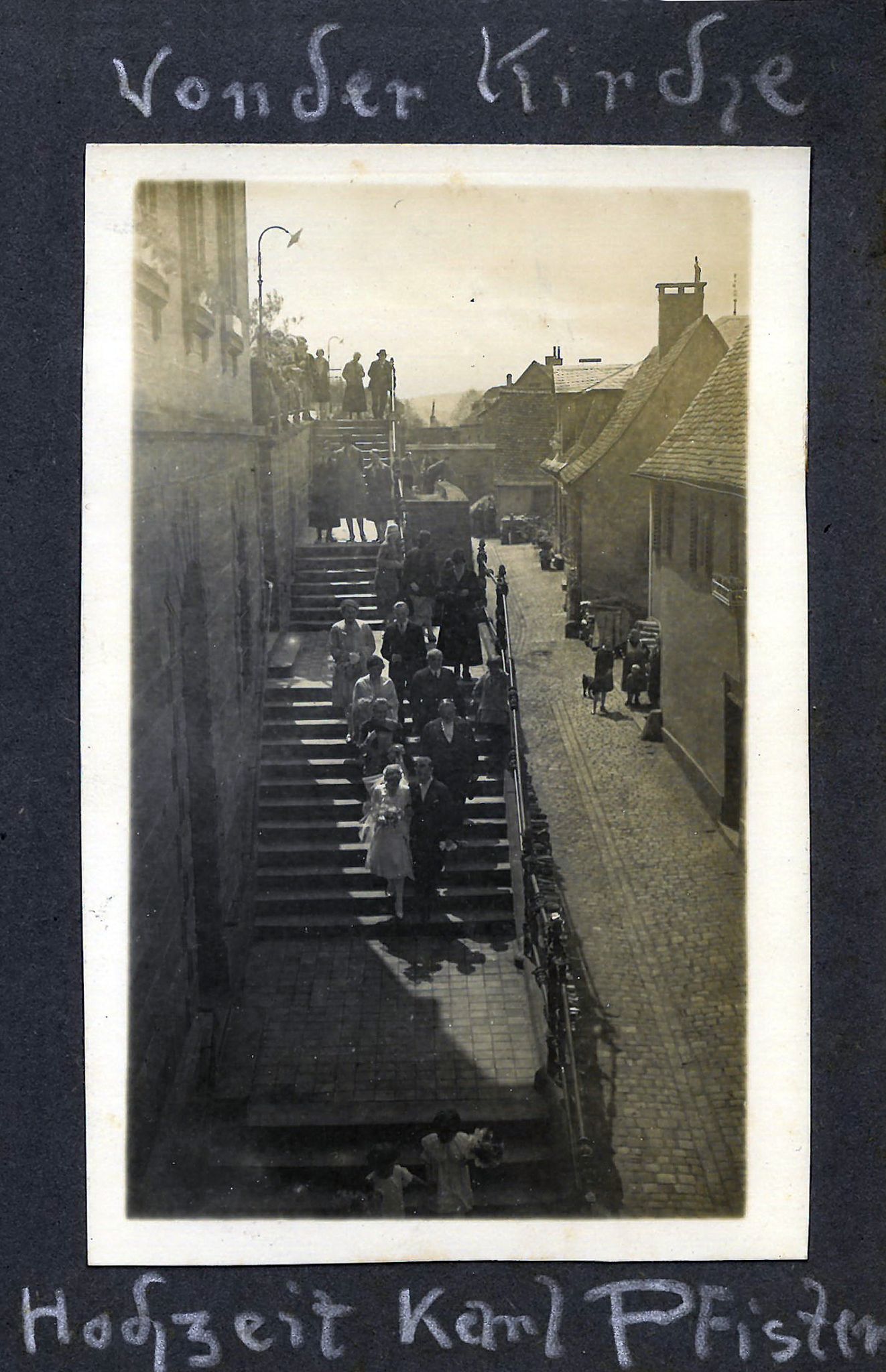 Hochzeit Karl Pfister 1928