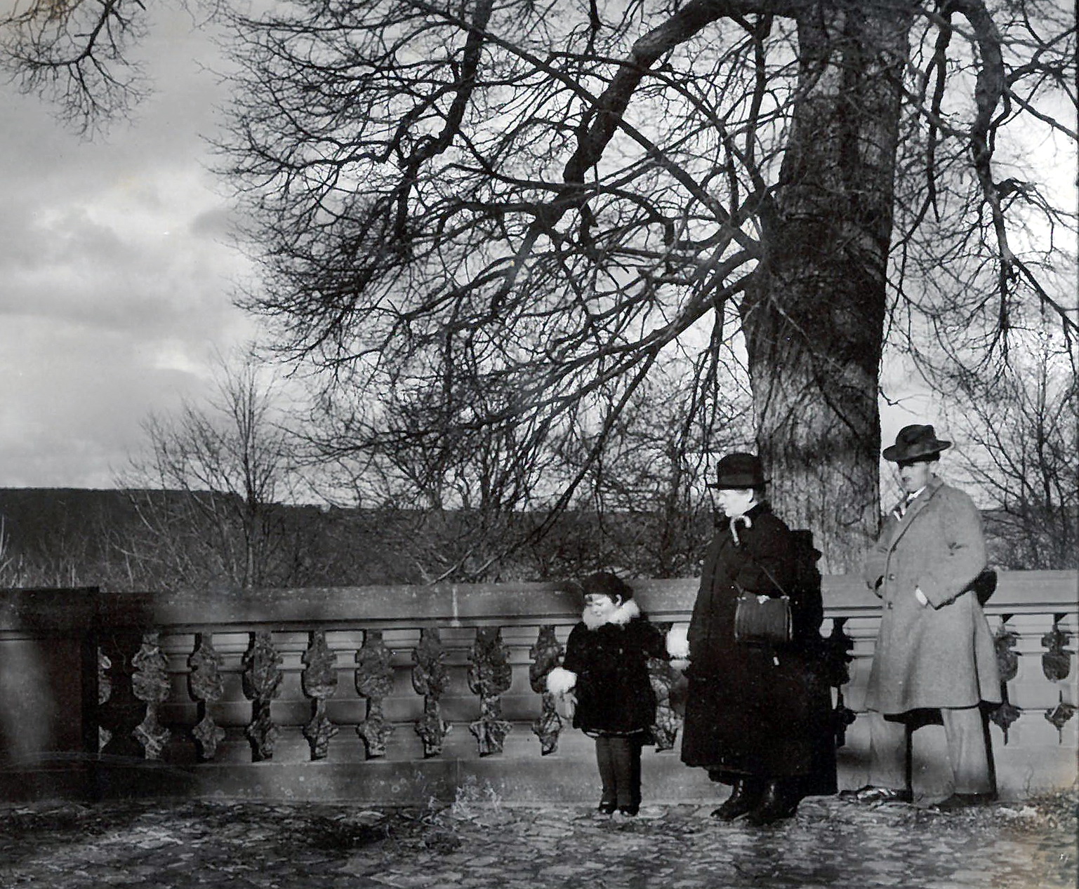 Auf dem Kloster Engelberg 1928