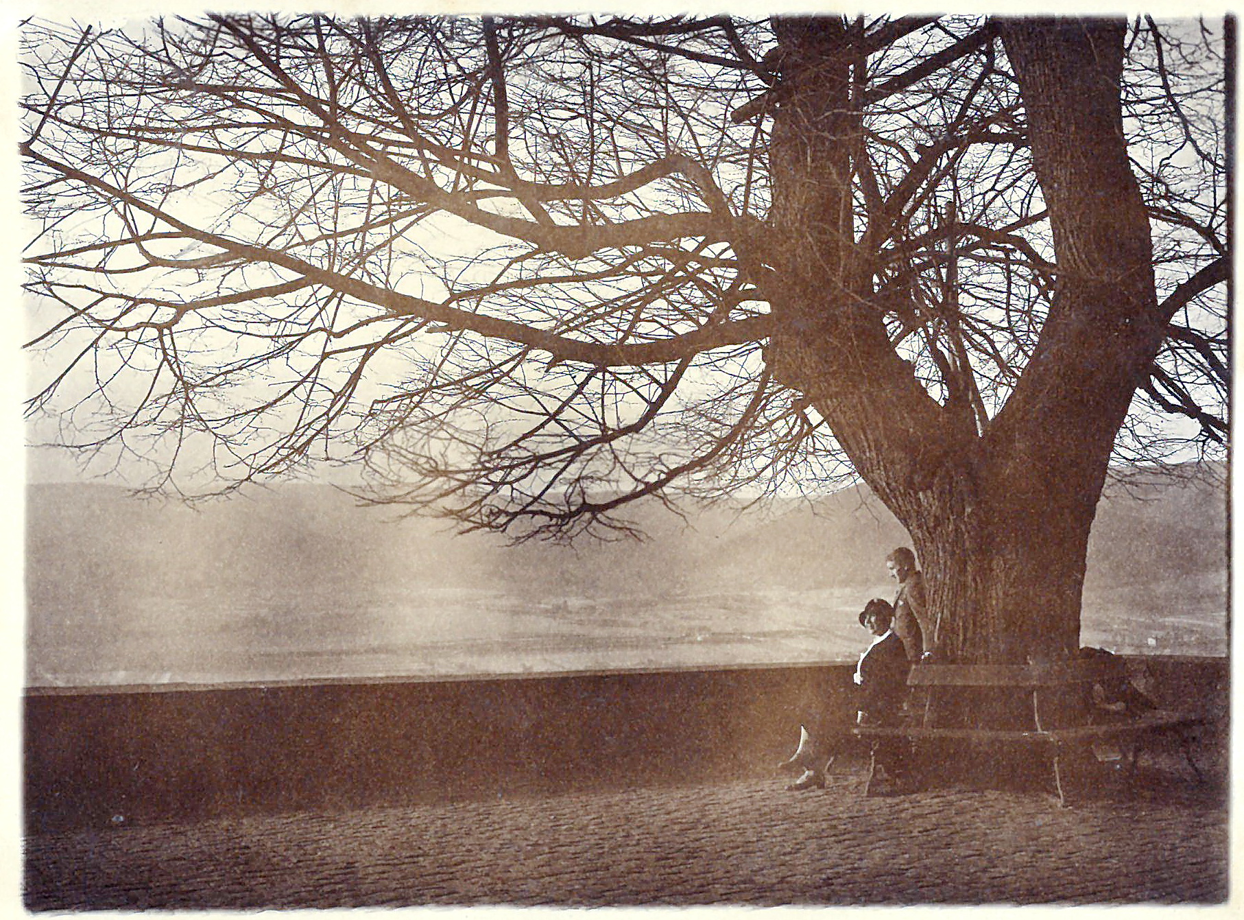 Auf dem Kloster Engelberg 1928