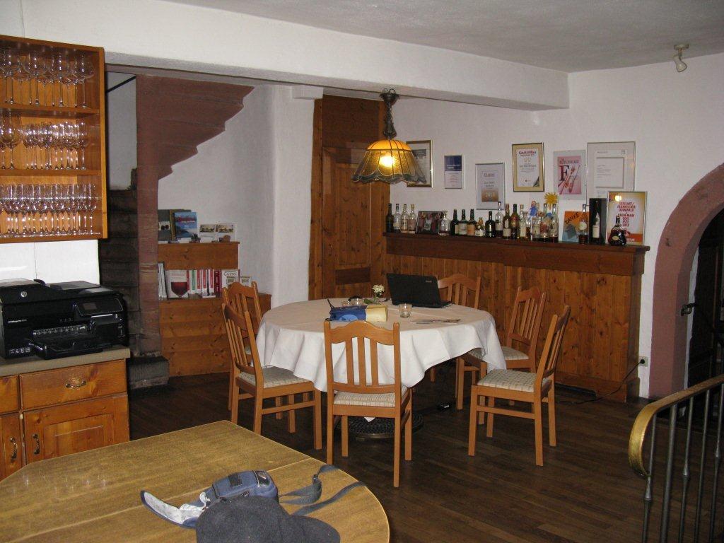 Innenansicht der Gastronomie im 2. OG