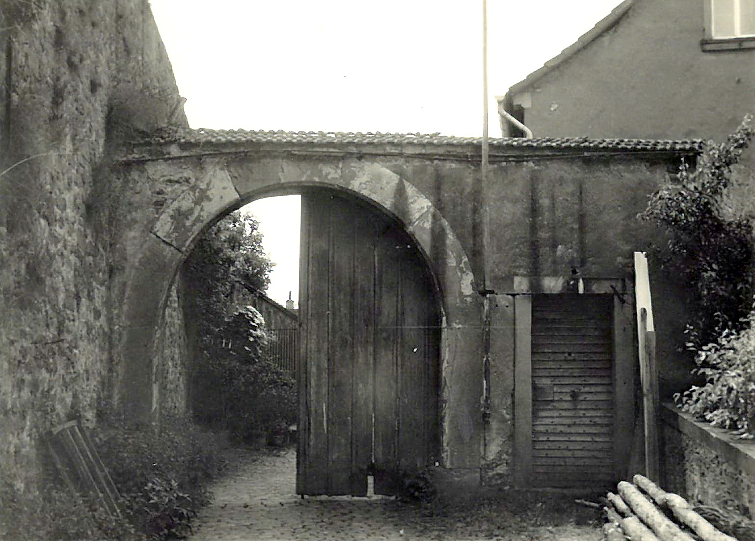 Das Eingangsportal zum Hof der Zentscheuer