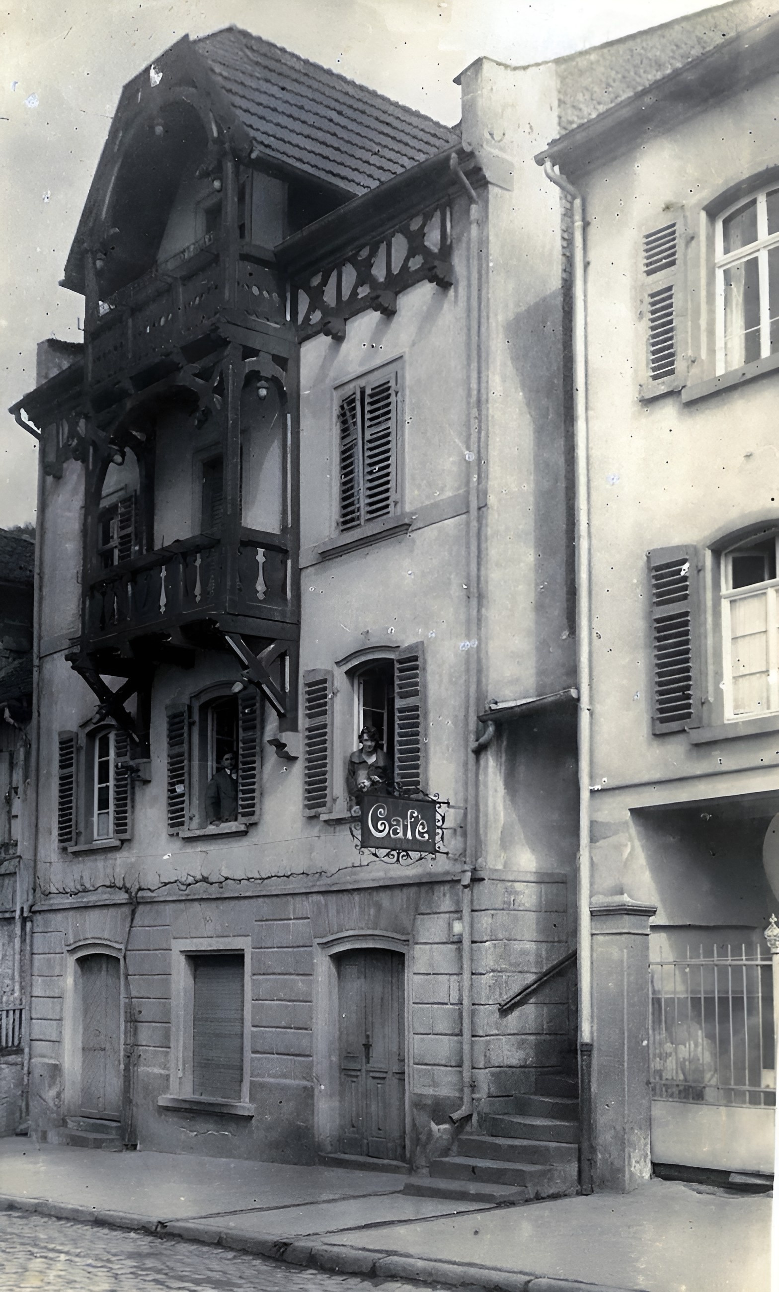 Das Café Greser in der Ludwigstraße 30