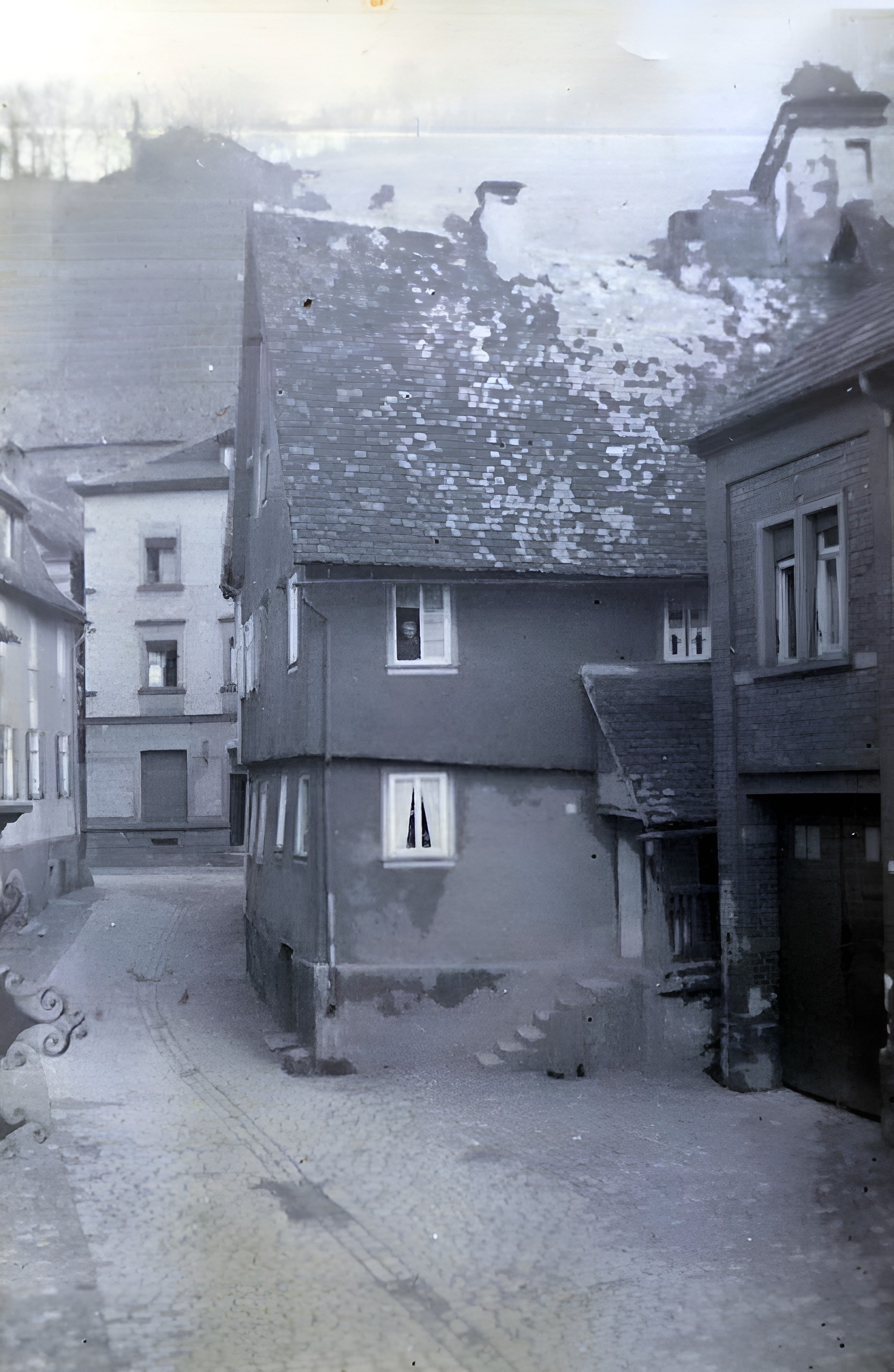 Die Mainstraße 1 im Jahr 1935