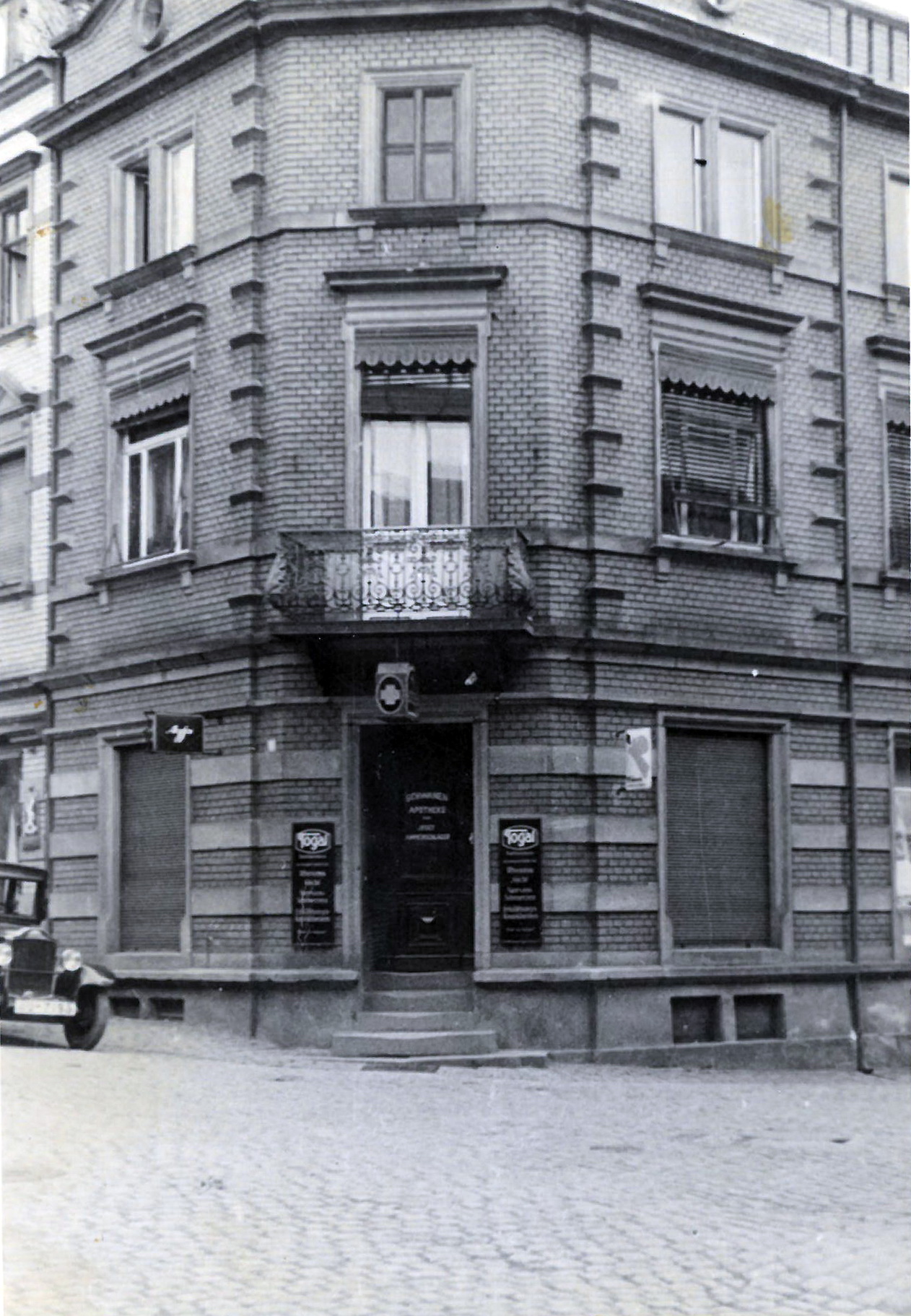 Die Apotheke zu Beginn des 20. Jahrhunderts