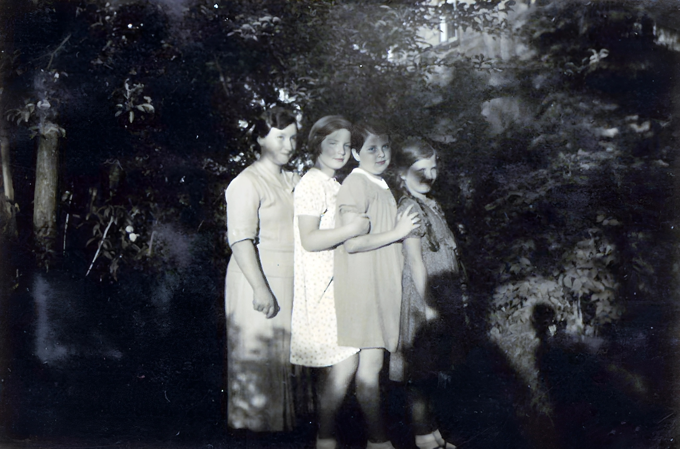 Gruppenfoto im Apothekergärtchen