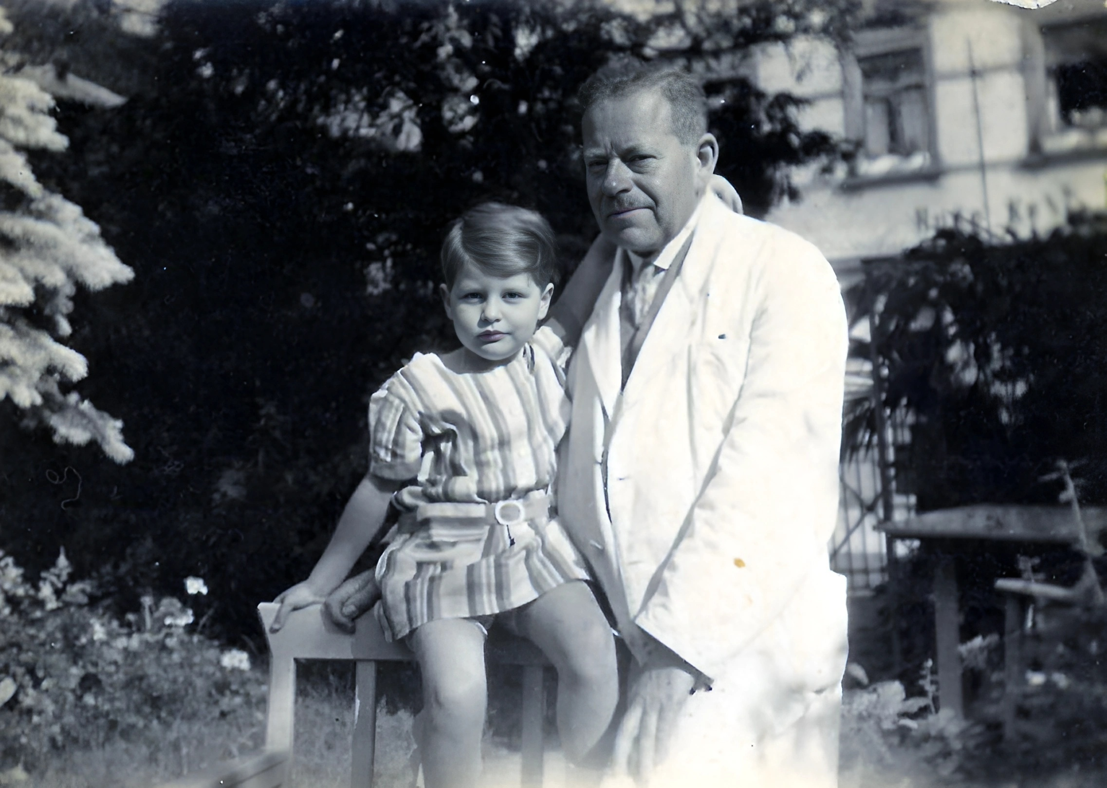 Gruppenfoto im Apothekergärtchen