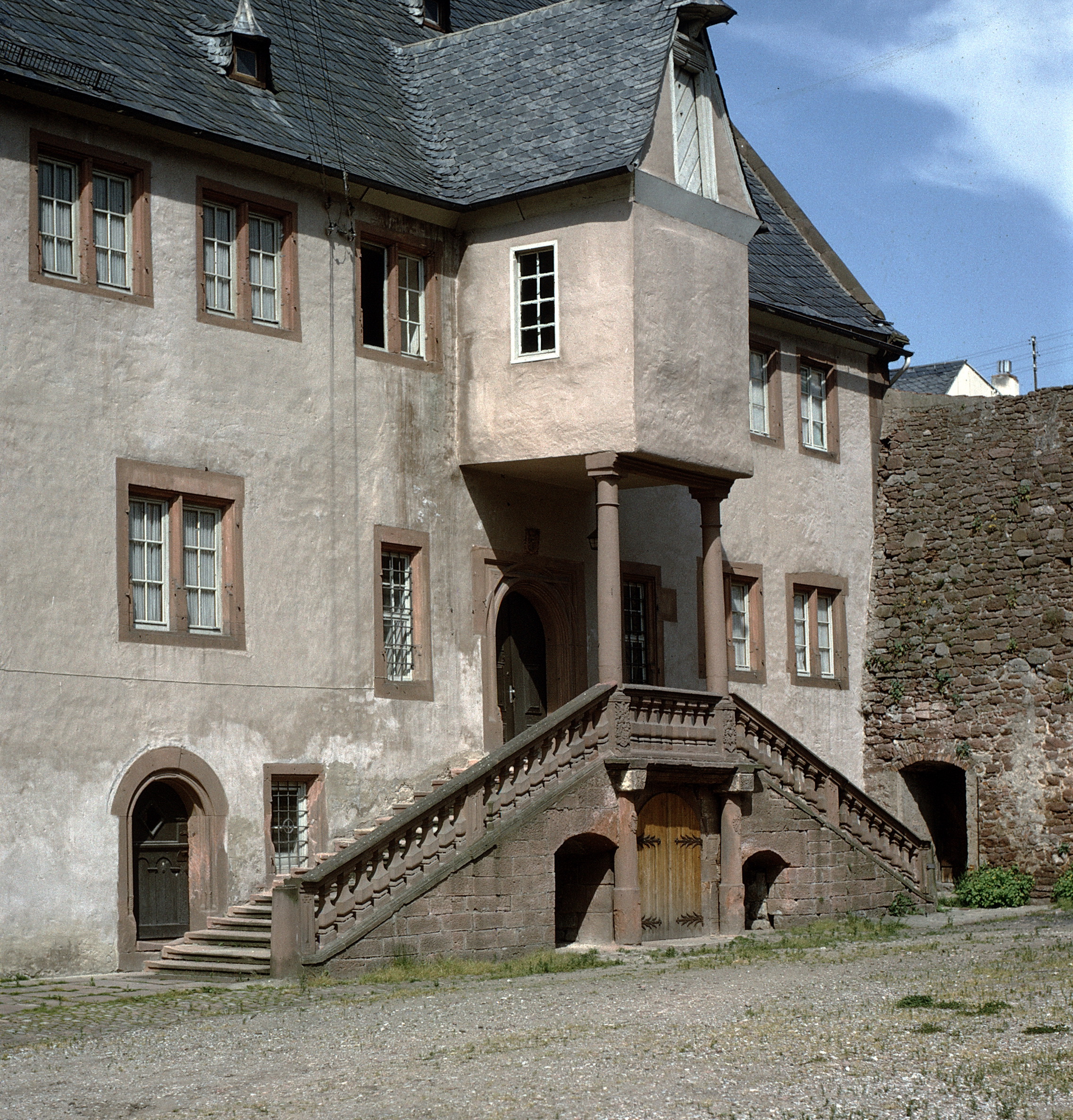 Das Haupthaus um 1970