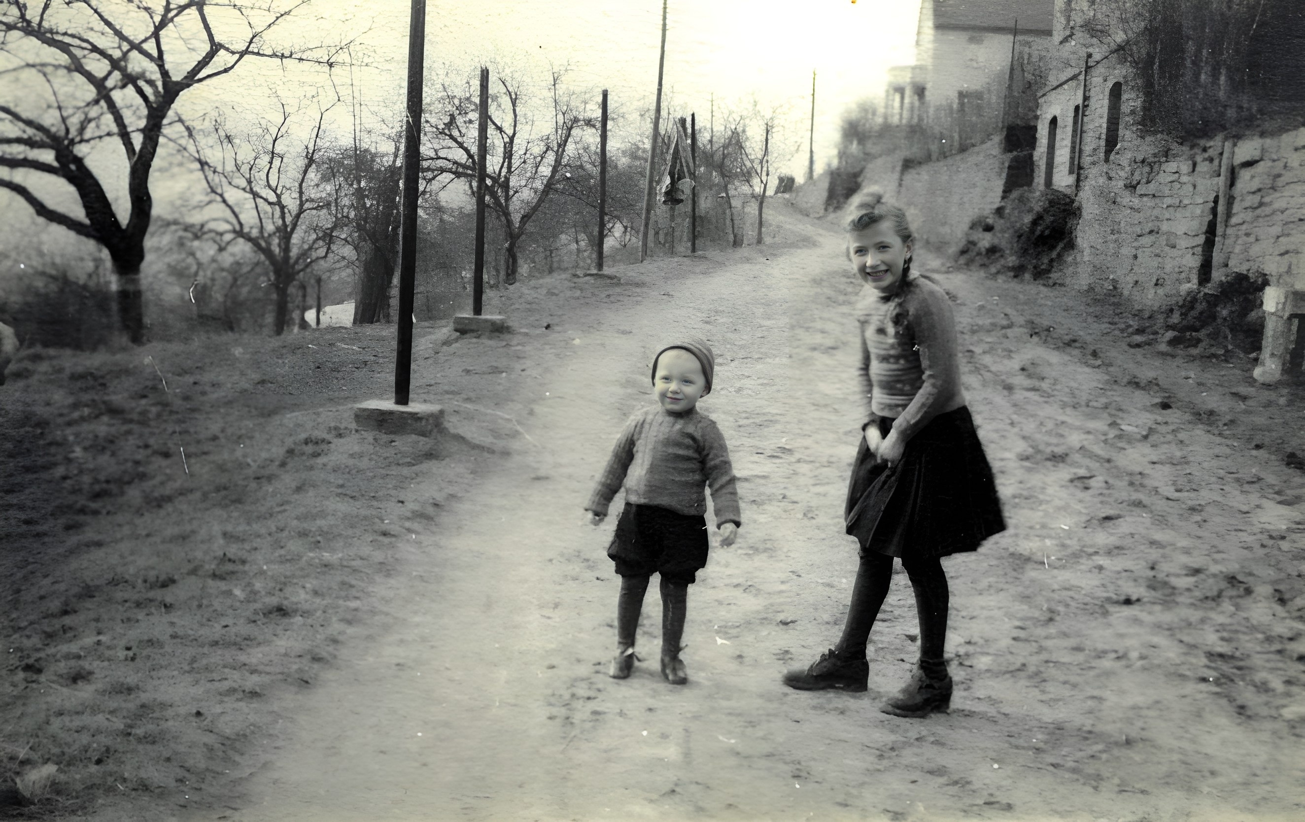 Die Hohbergstraße um 1940