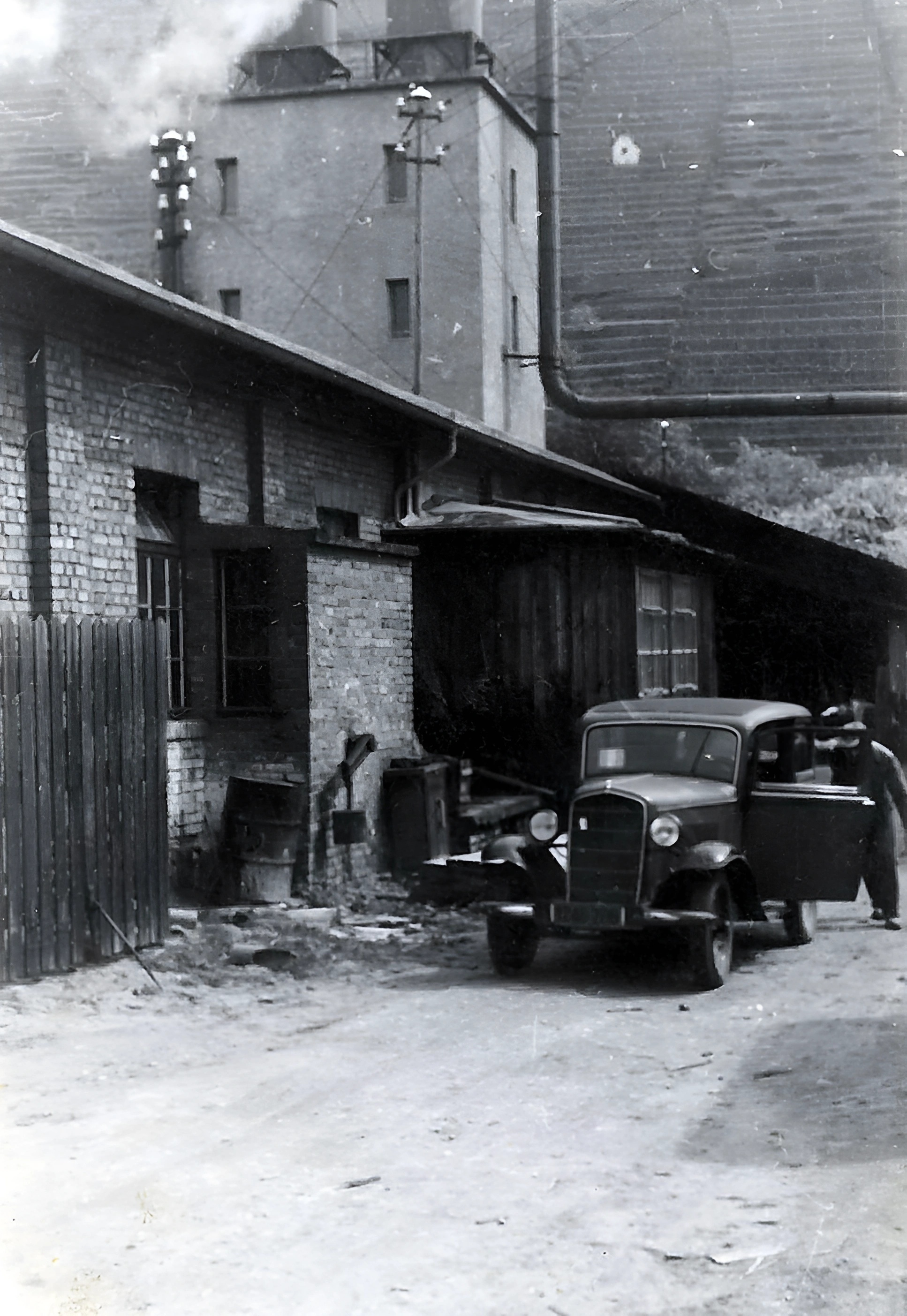 Das Sägewerk Ühlein um 1946