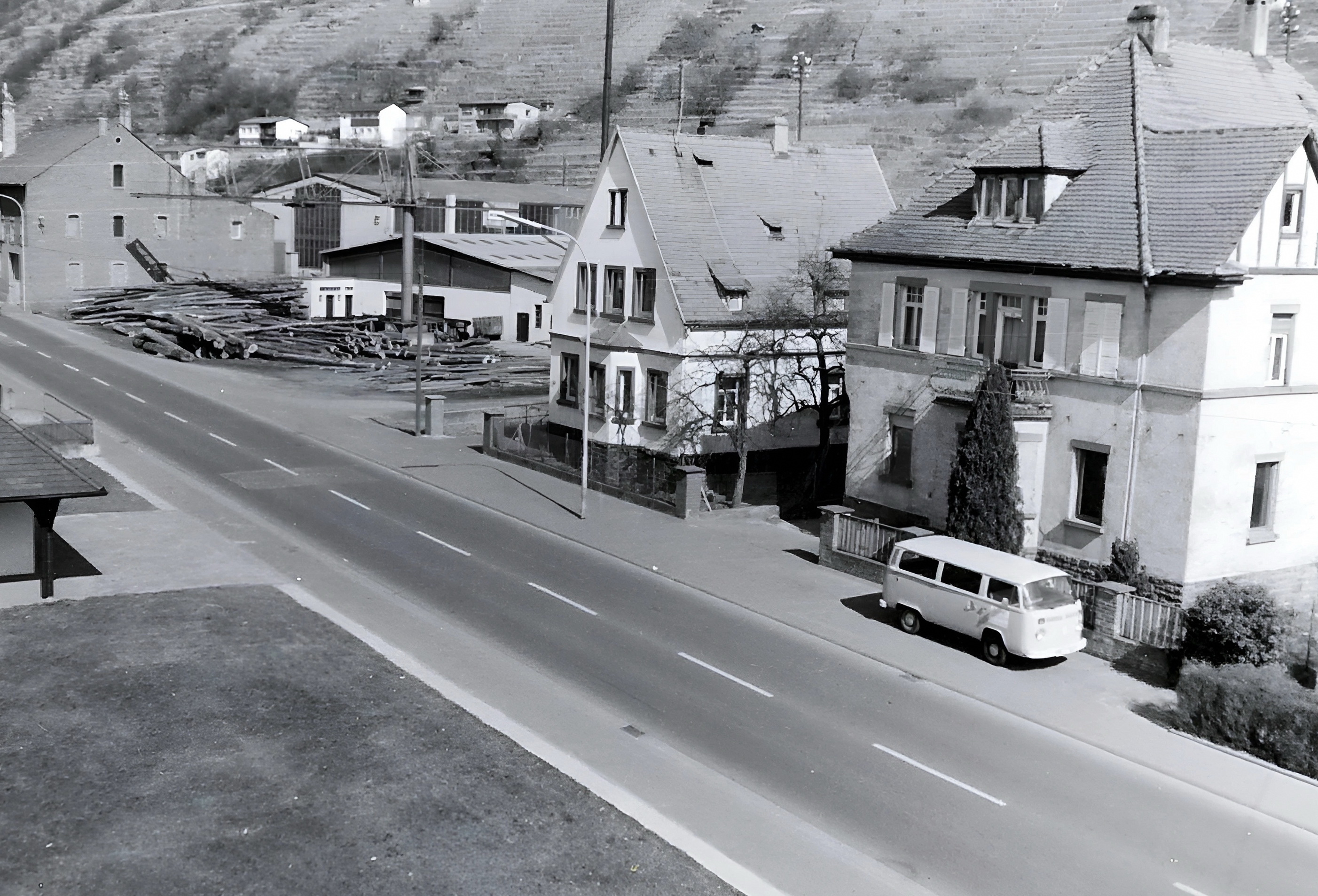 Die Brauerei Ebert, das Sägewerk Ühlein und das Wohnhaus Otto Ebert
