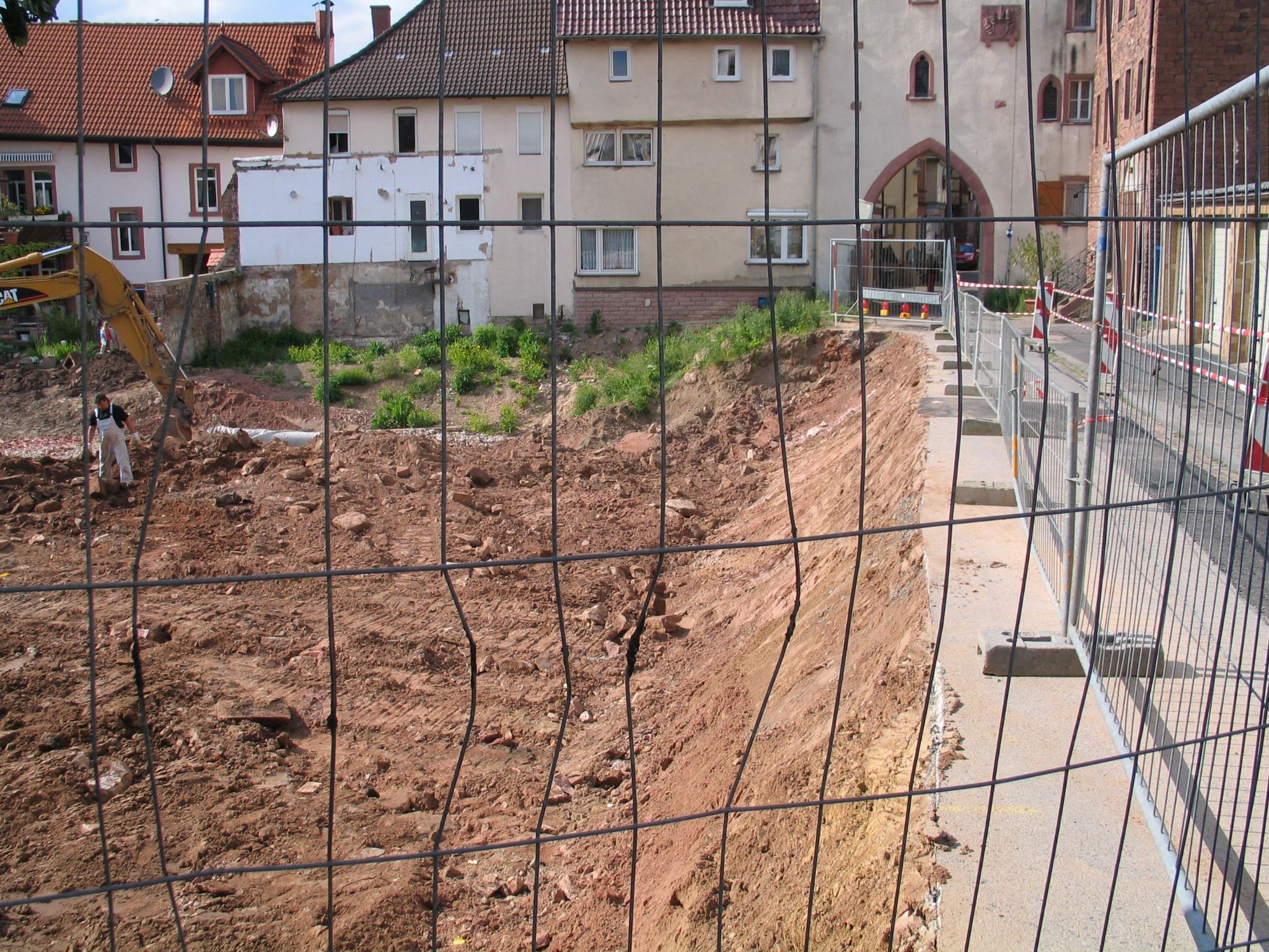 Beginn der Bauarbeiten