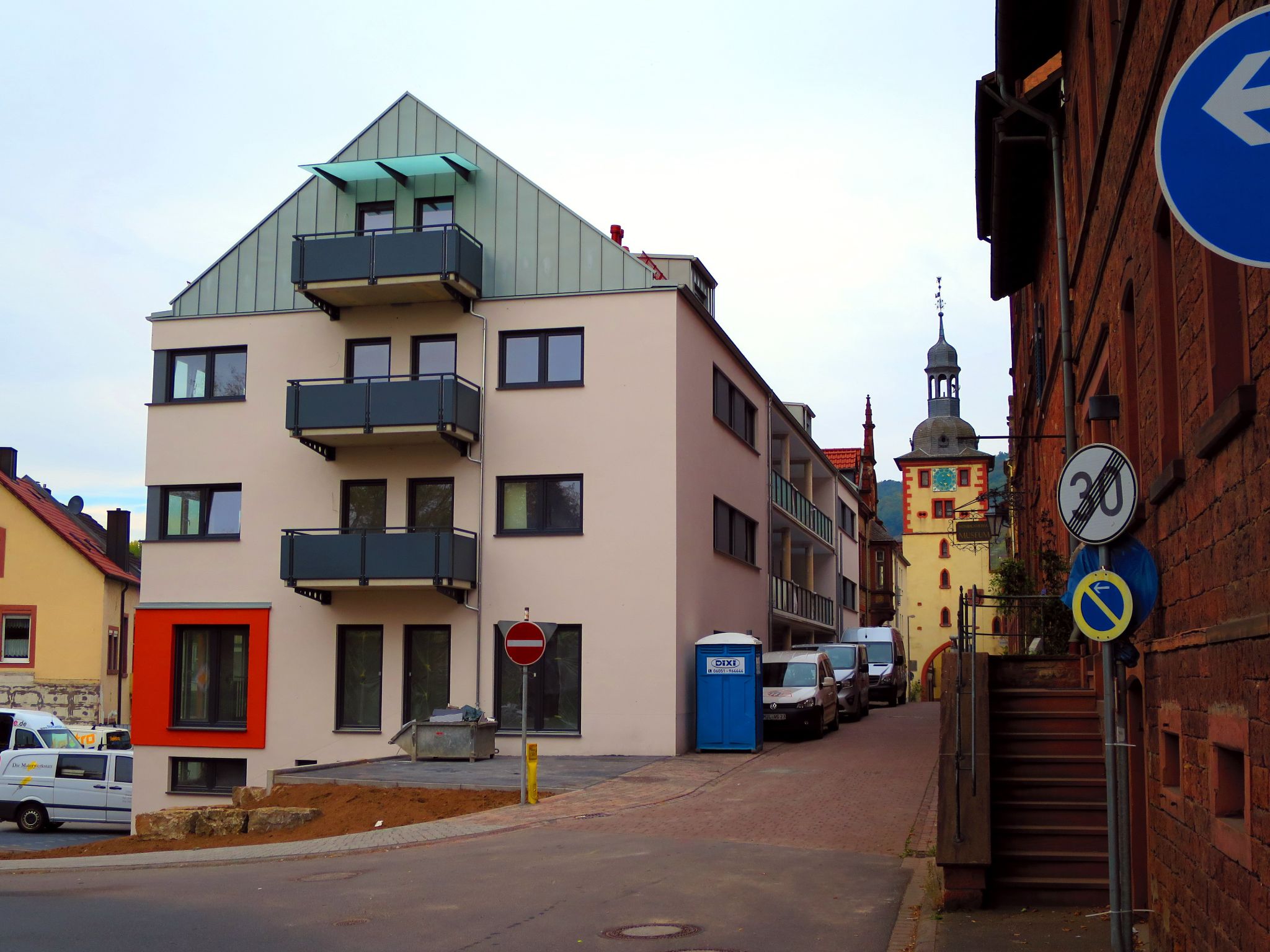 Das Gebäude ist fertiggestellt