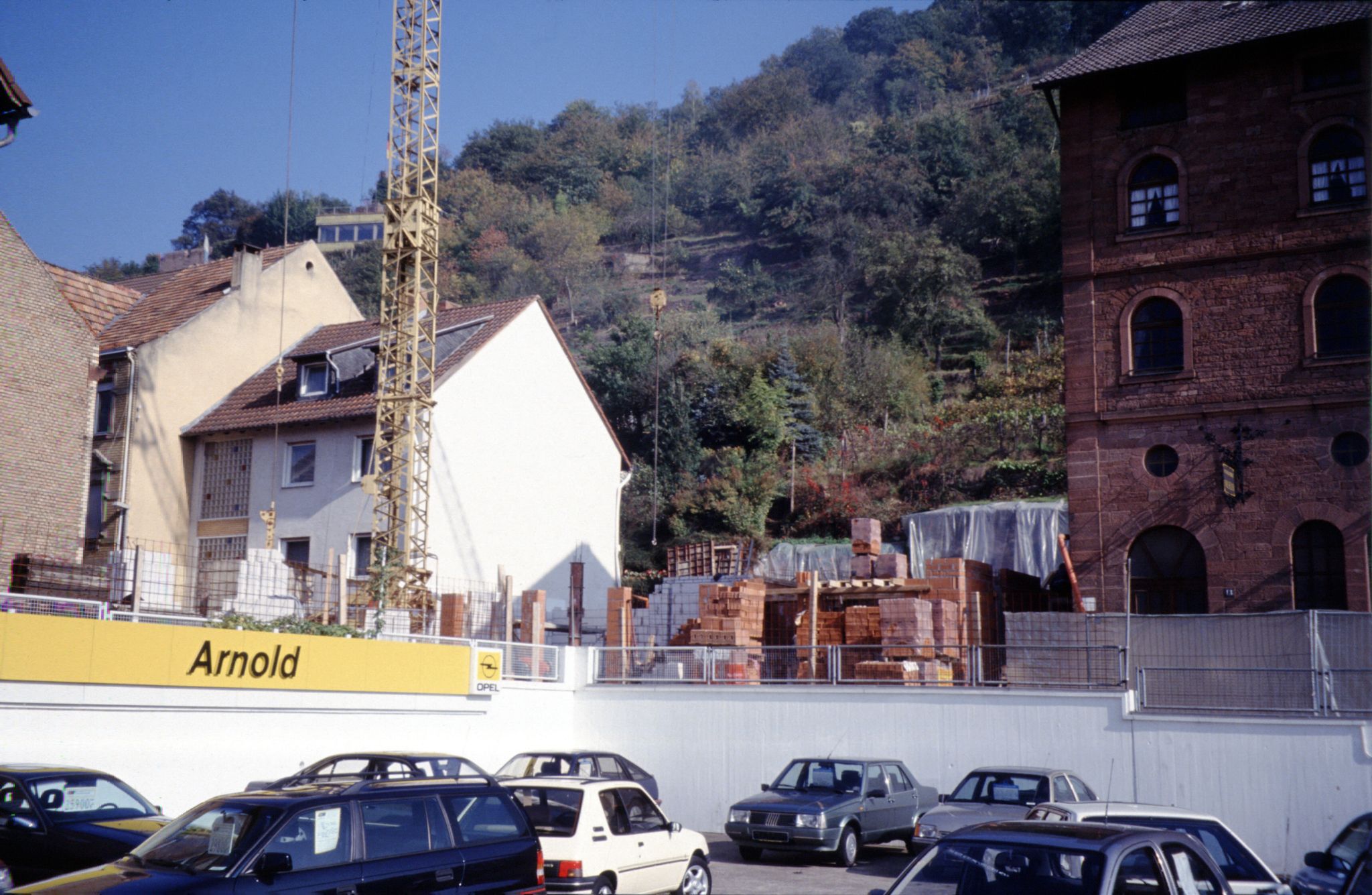 Bau des Gebäudes Wilhelmstraße 13 im Jahr 1994