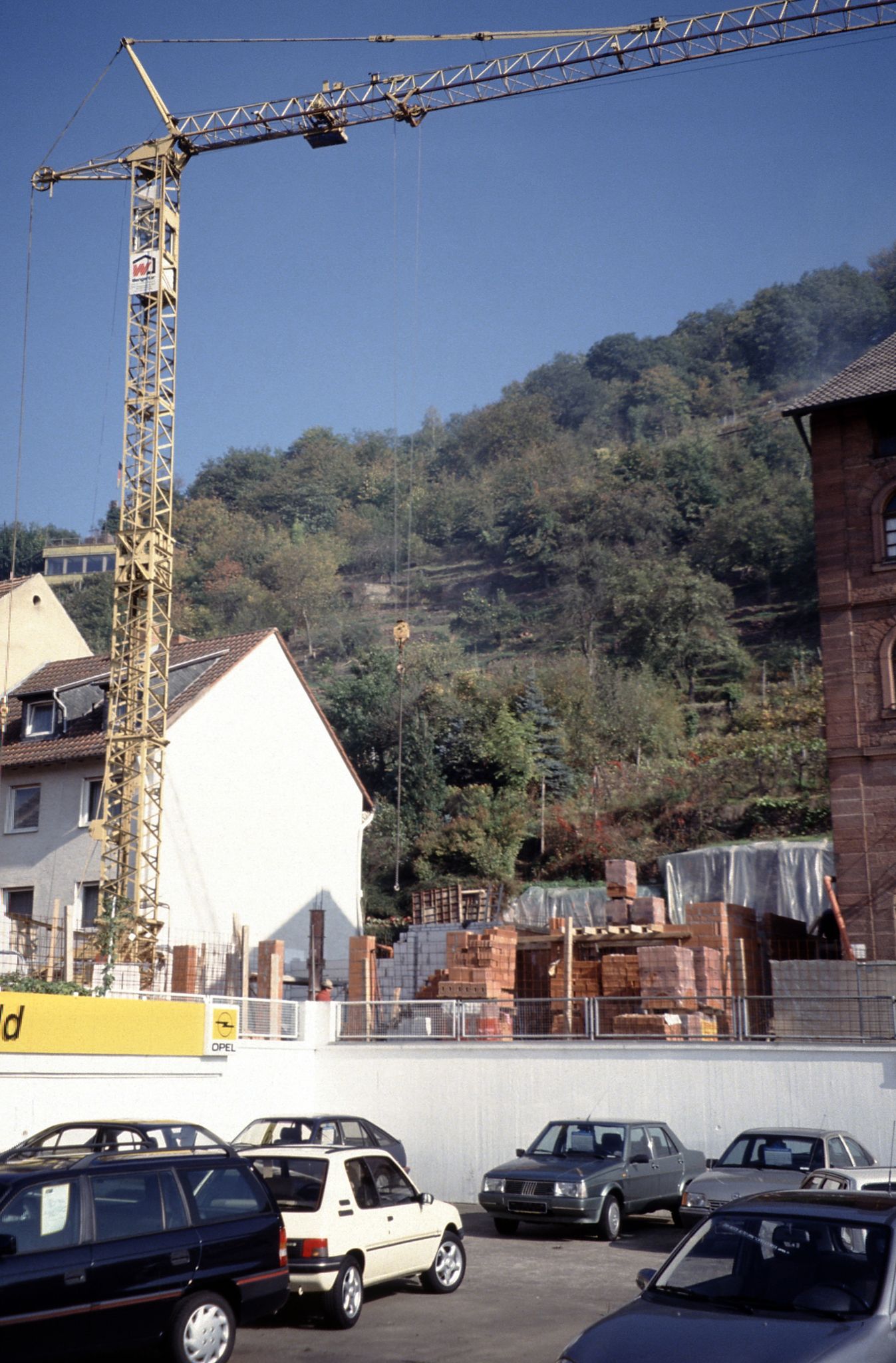 Bau des Gebäudes Wilhelmstraße 13 im Jahr 1994