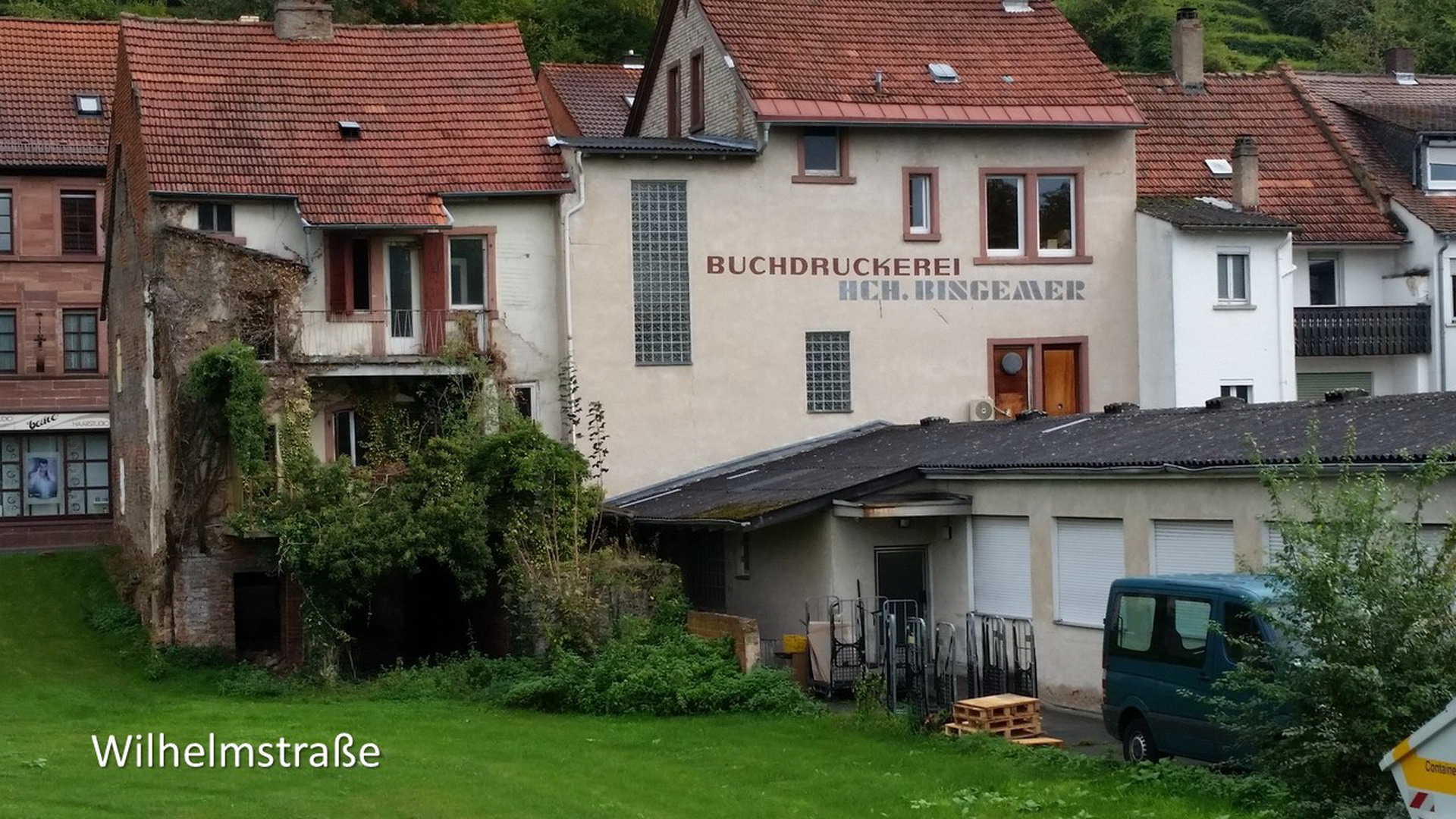 Die Druckerei Heinrich Bingemer (später Klein & Hiese)