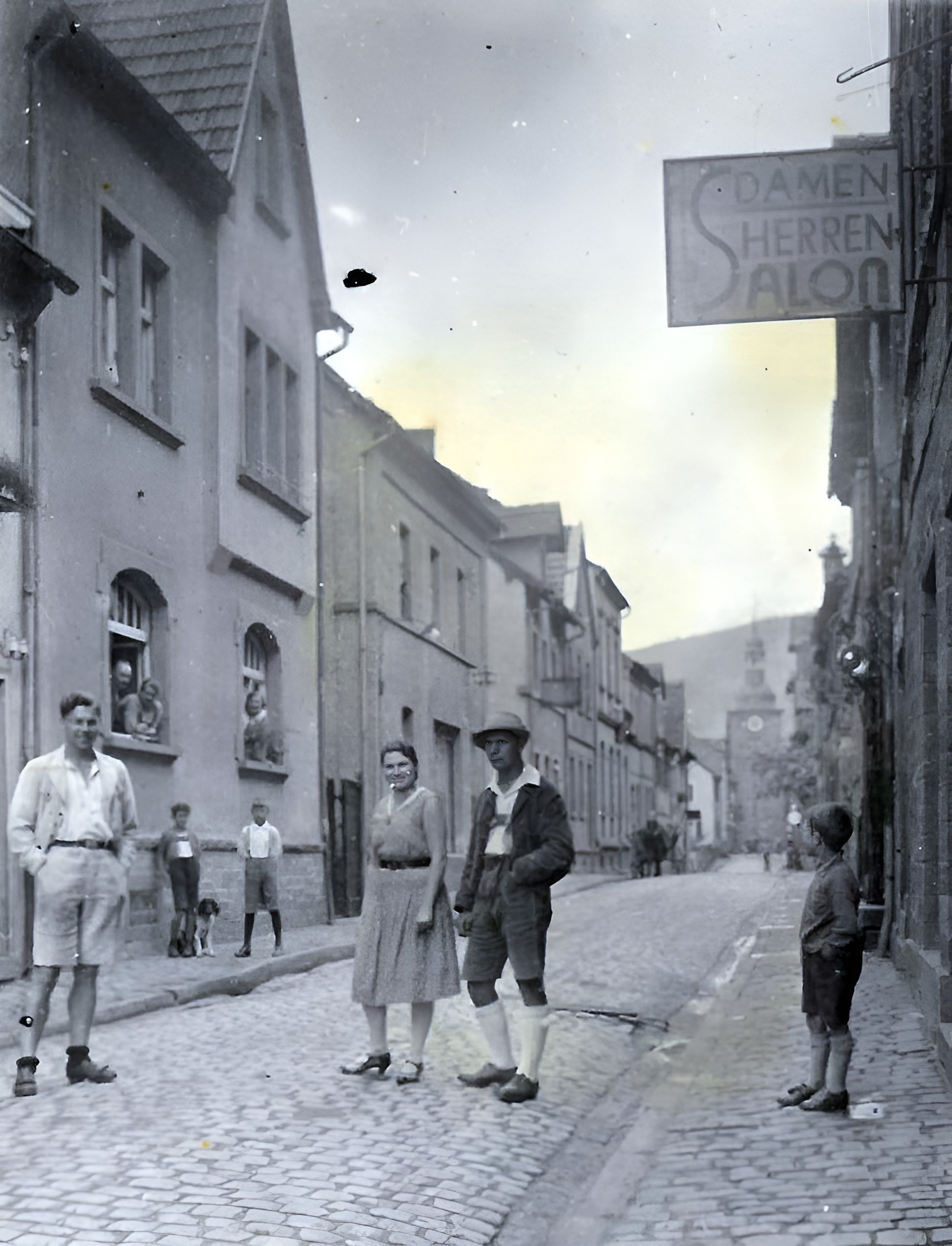 Die Wilhelmstraße im Jahr 1932. Links die Wilhelmstraße 30