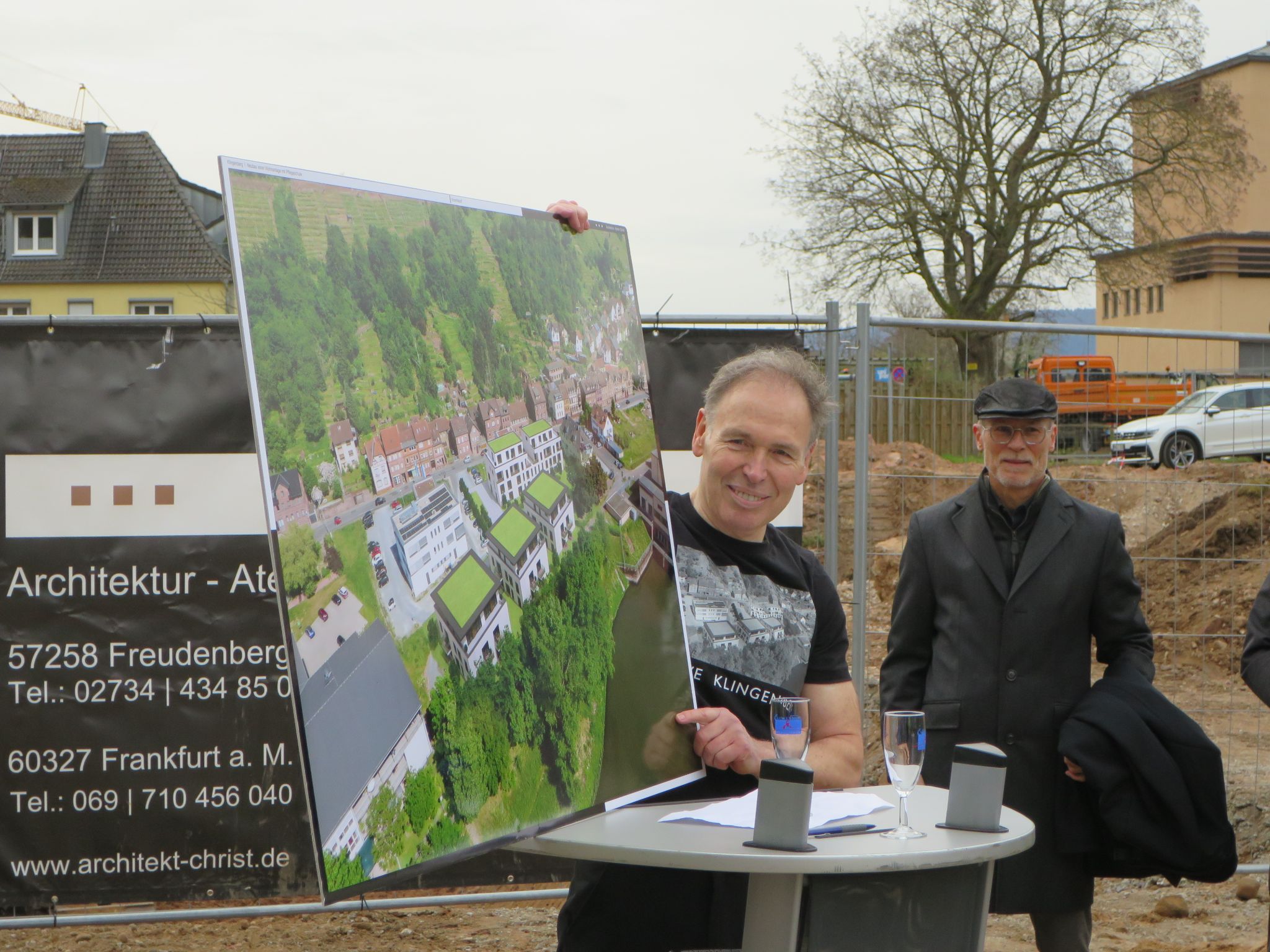 Spatenstich zur Bebauung des Rathausumfeldes am 26.03.2024