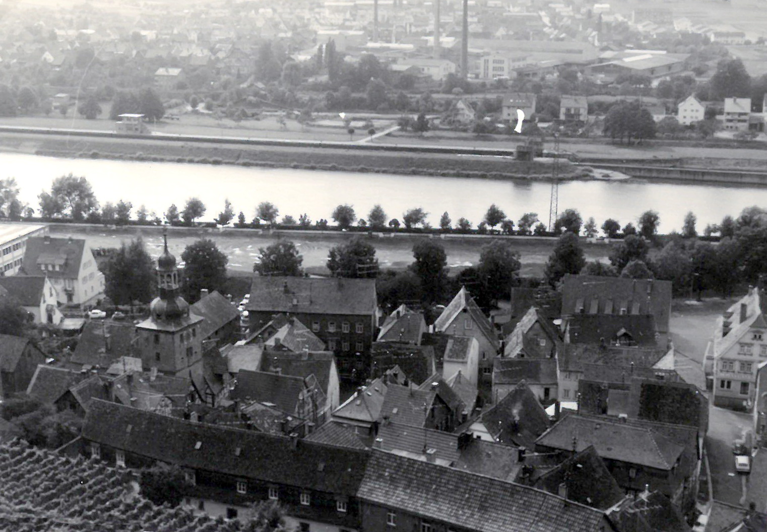 Blick vom Schlossberg nach Westen