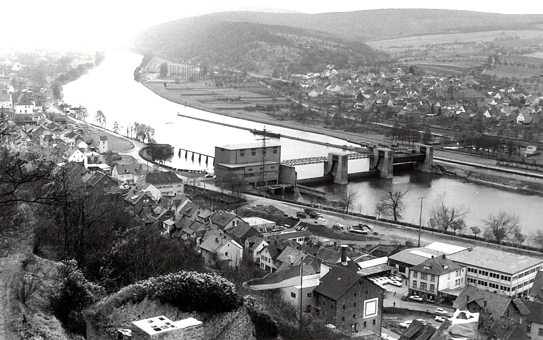Blick von der Burg nach Südwesten