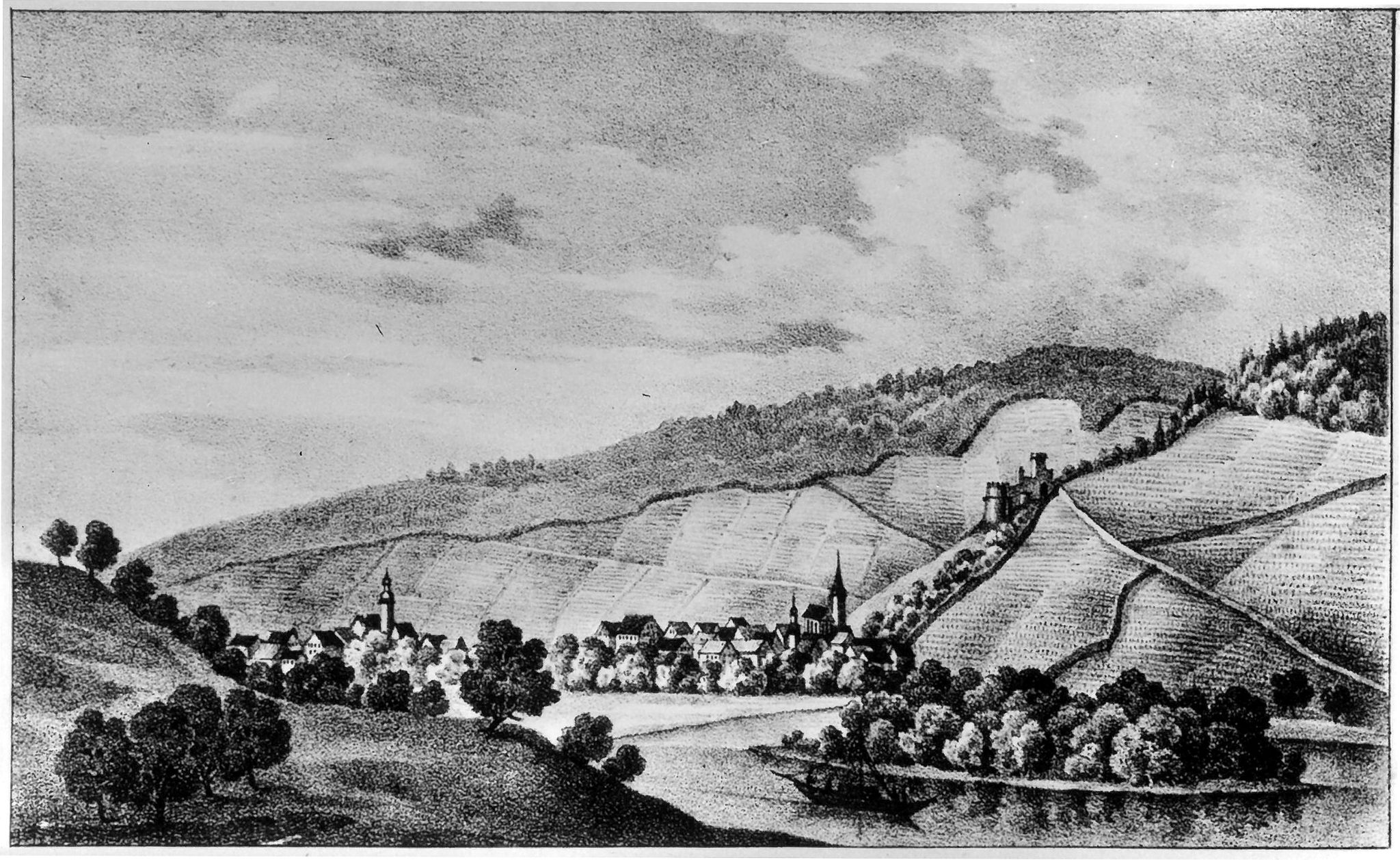 Lithographie von A. Schleich