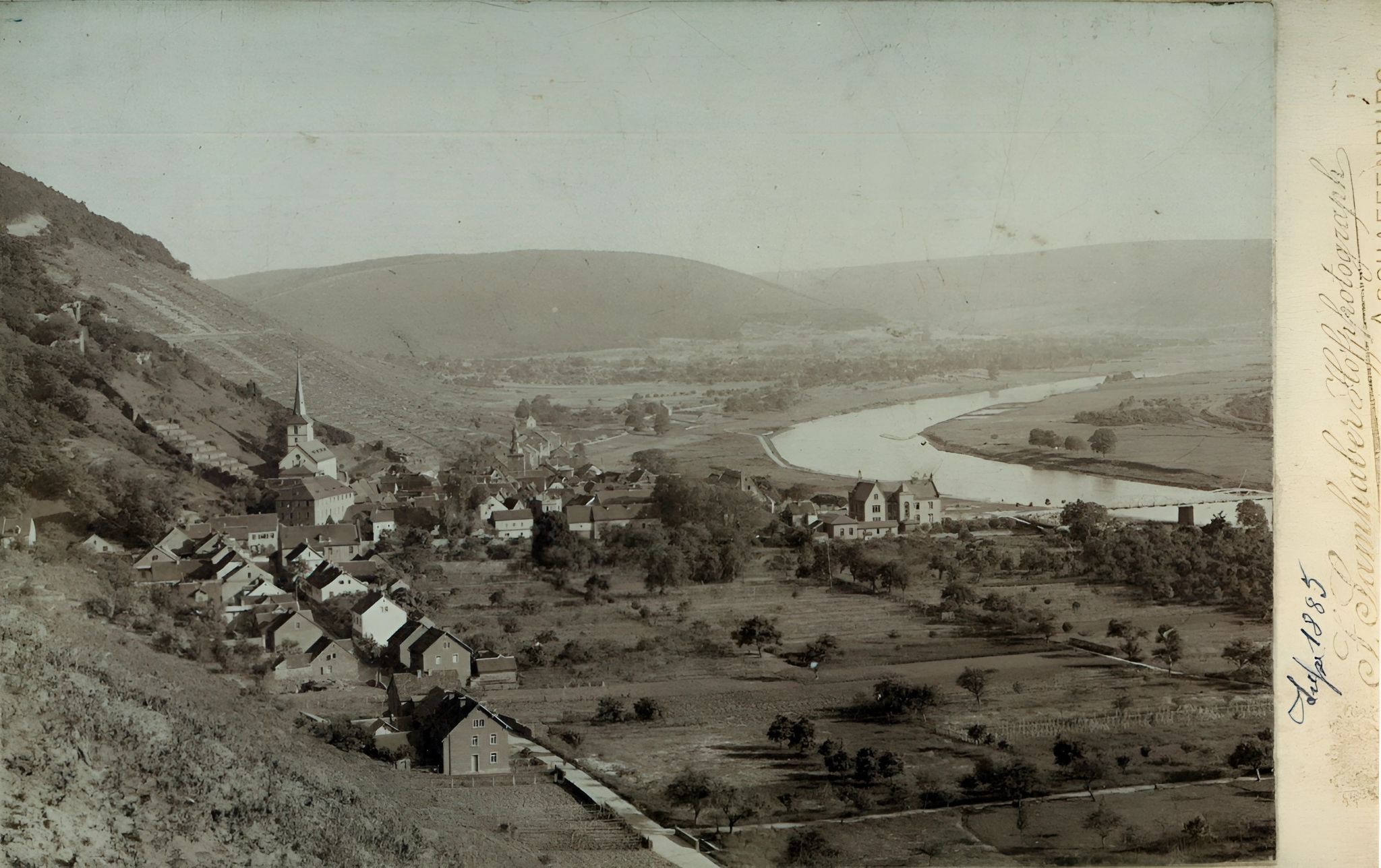 Ansichtskarte 1885