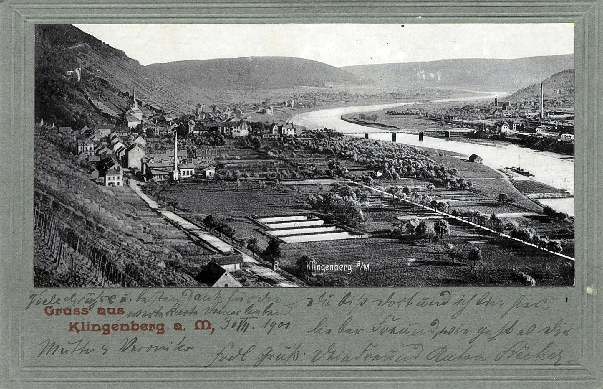 Ansichtskarte um 1904