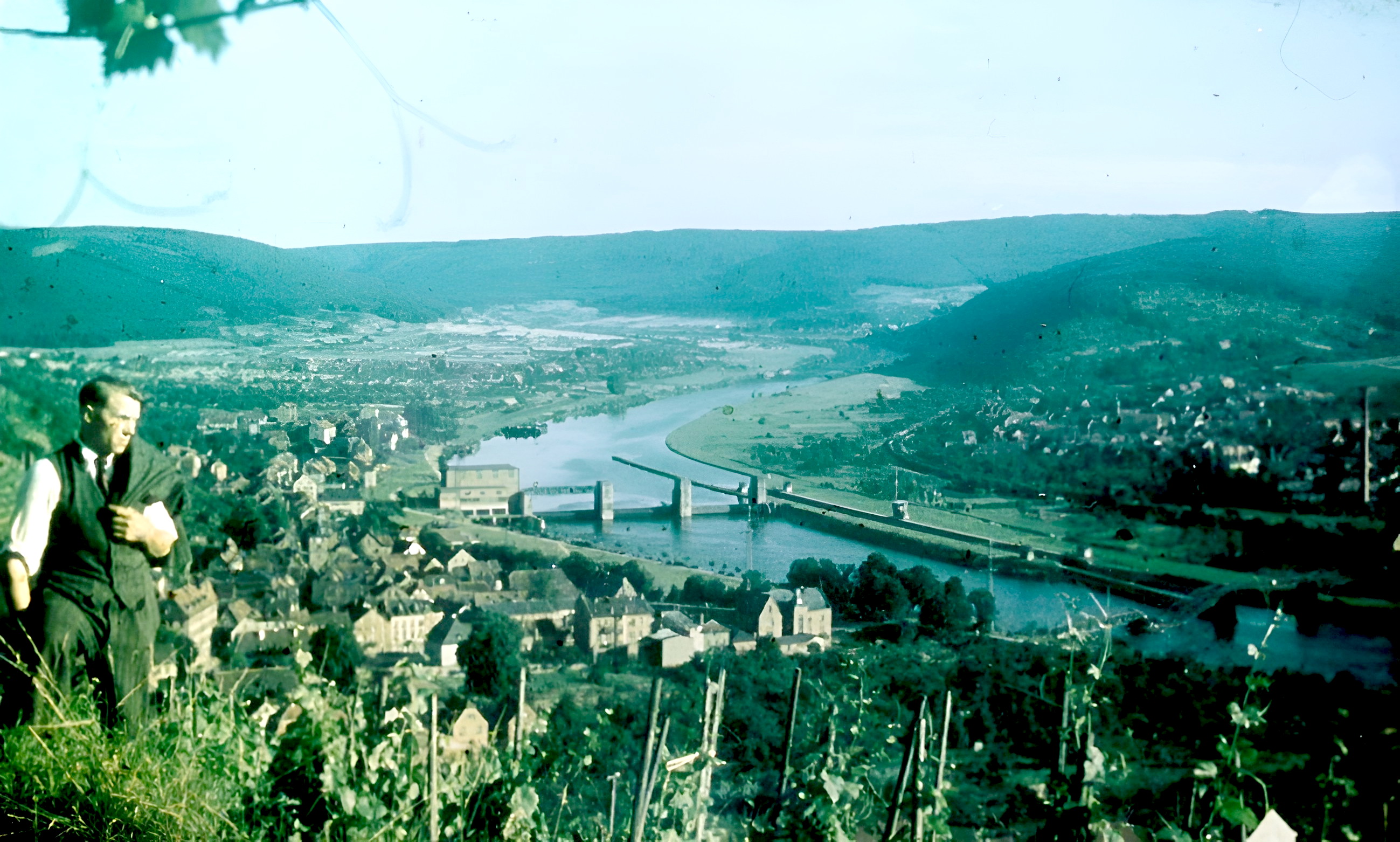 Gesamtansicht nach Kriegsende um 1945