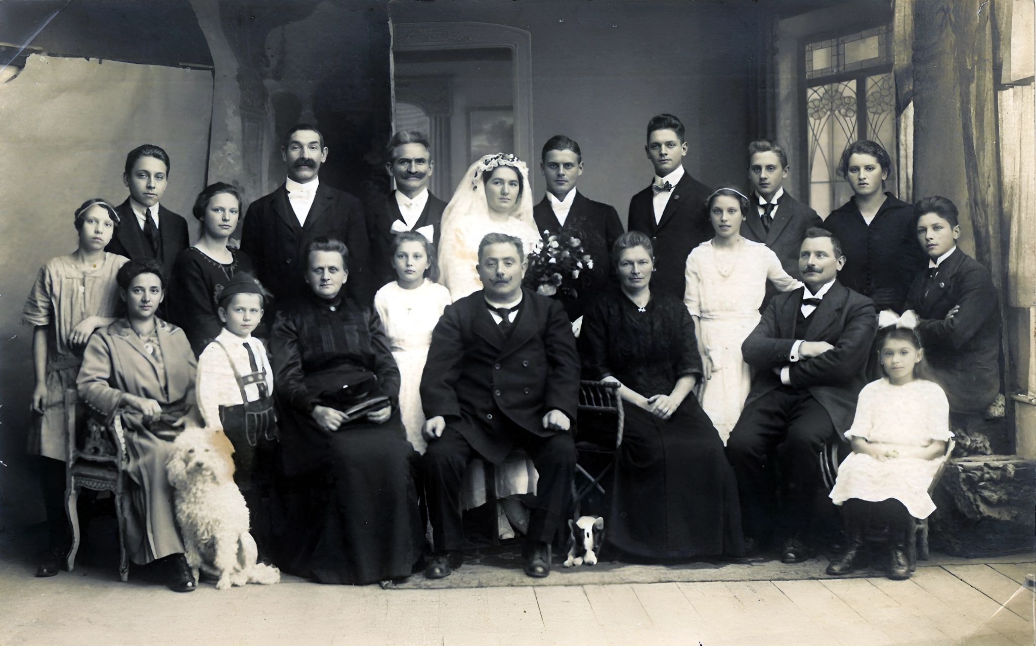 Hochzeitsfoto Mathilde Julien und Jakob Schättgen