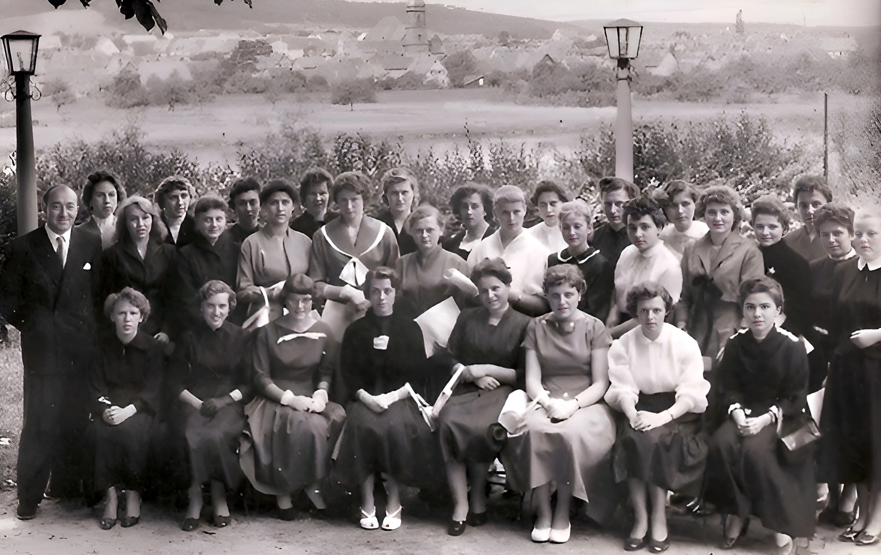 Abschlussjahrgang der Mittelschule 1958
