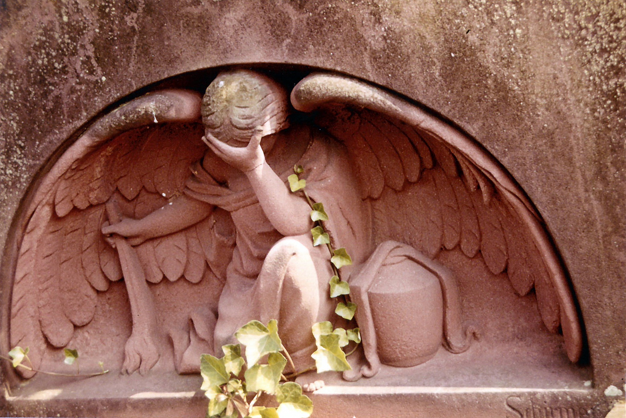 Grabstein am Grab Ebert