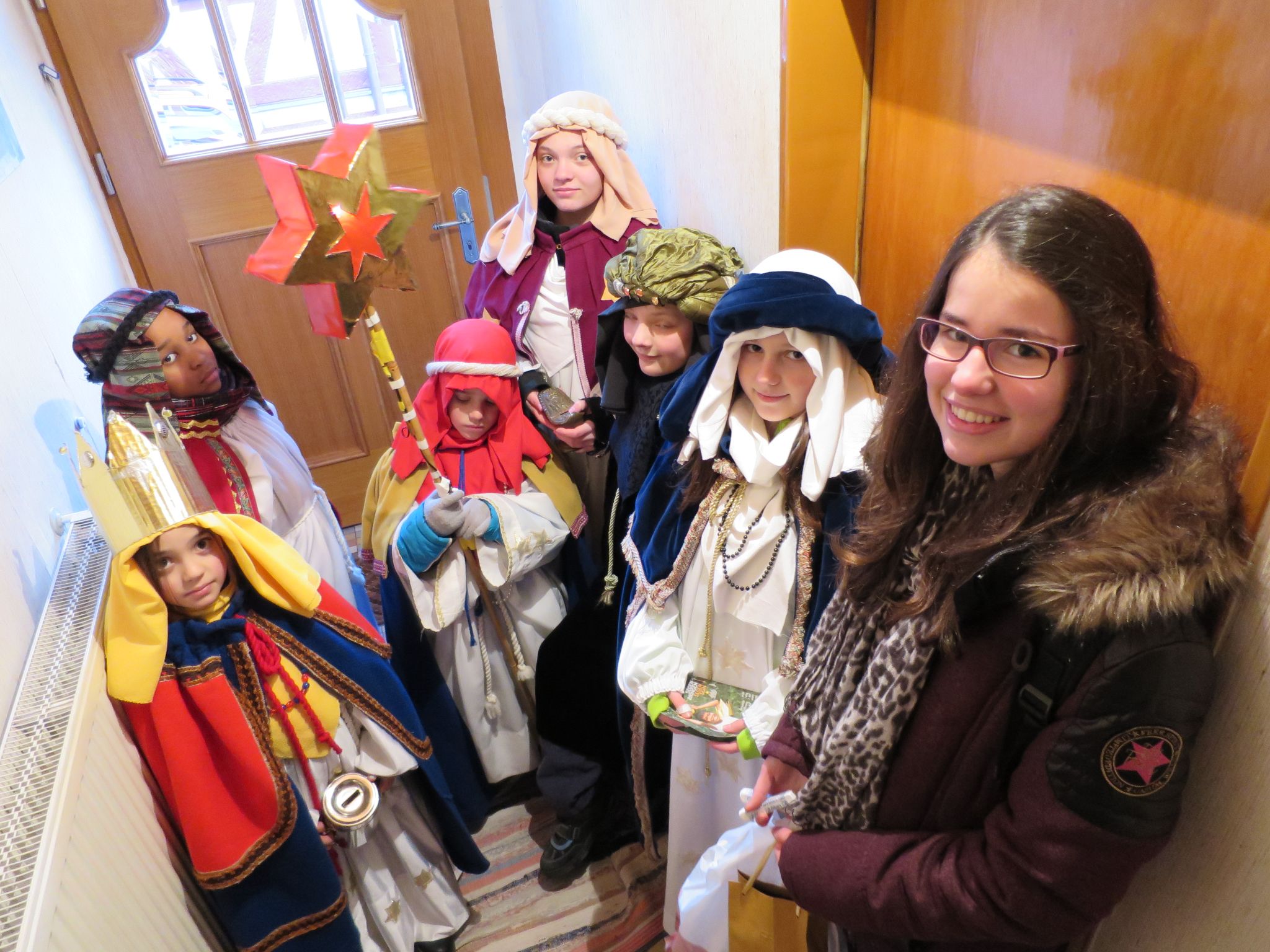 Sternsingergruppe 2015