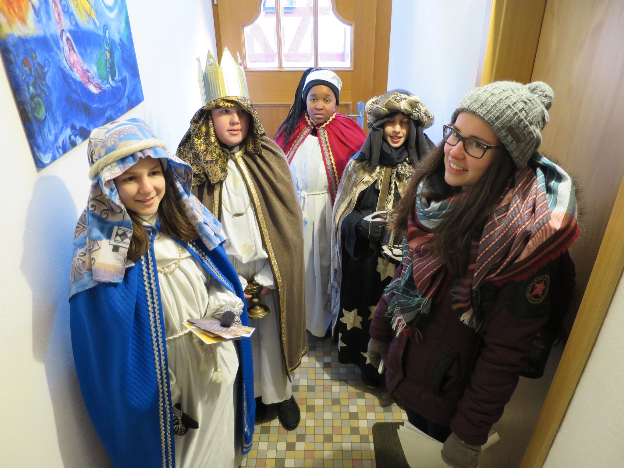 Sternsingergruppe 2017