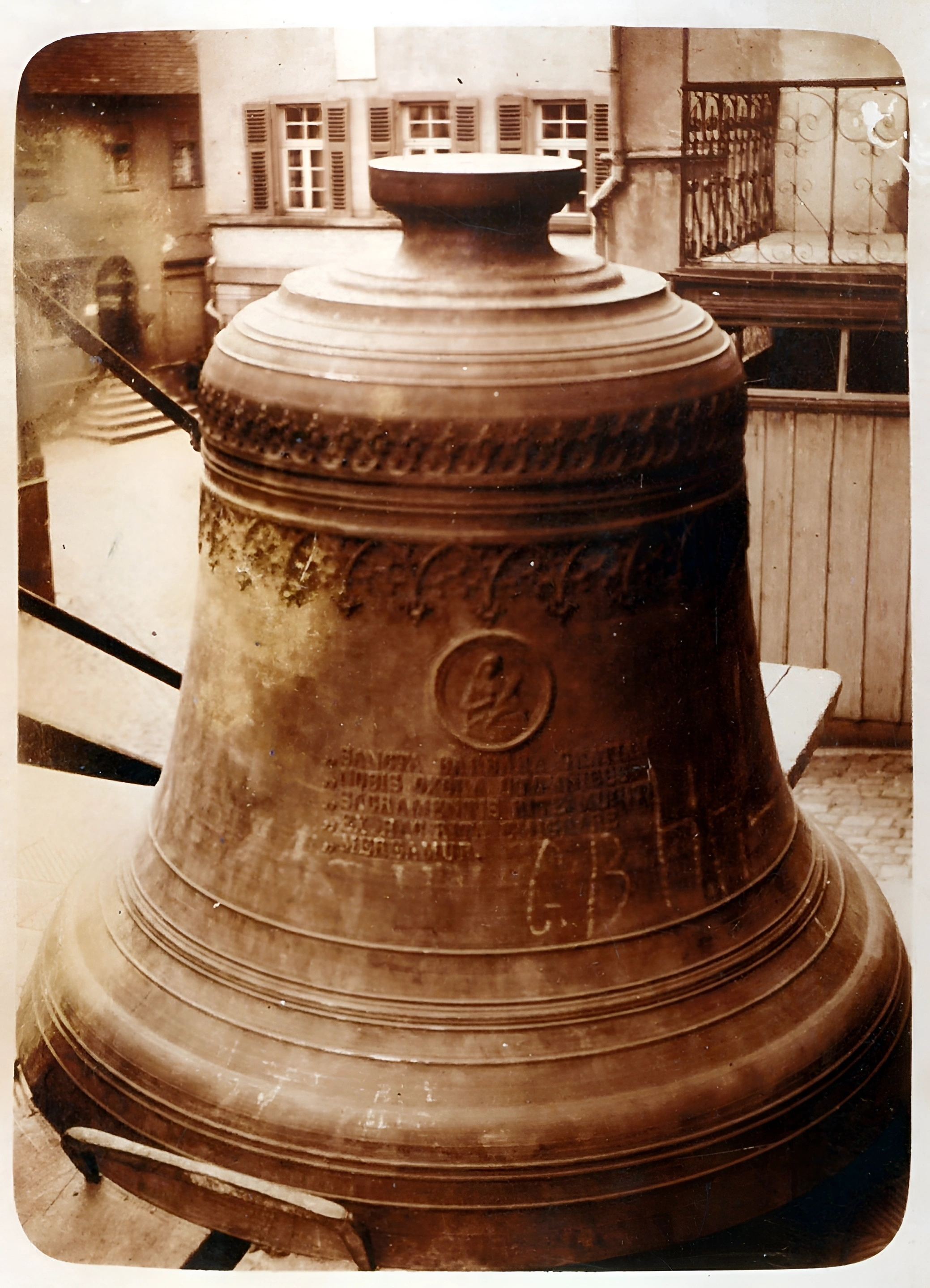 Abtransport der Klingenberger Glocken zum Einschmelzen Anfang Juni 1917