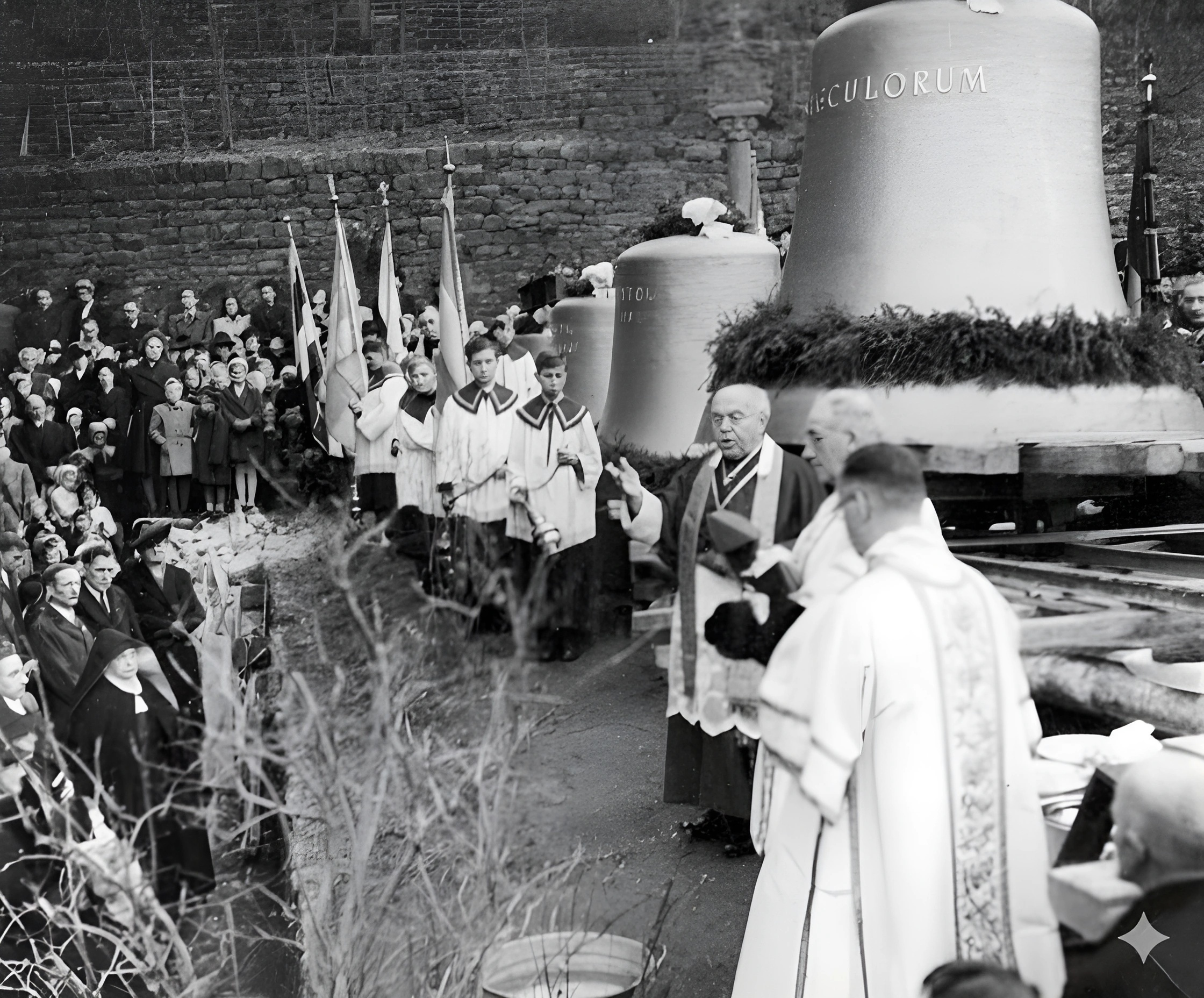 Neue Glocken für Klingenberg 1948