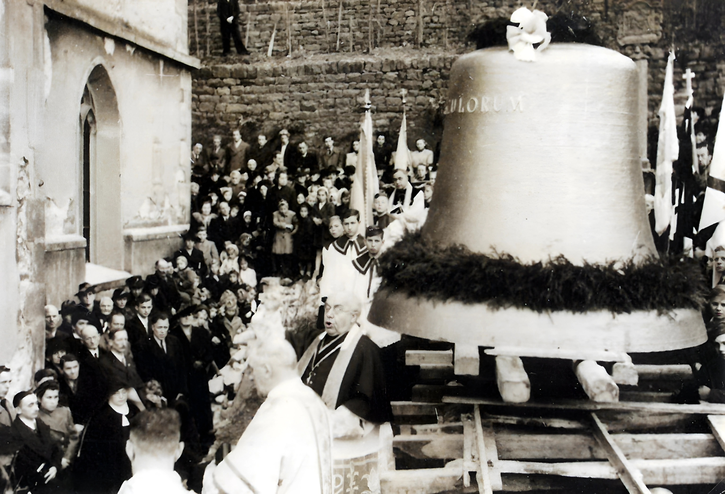 Neue Glocken für Klingenberg 1948