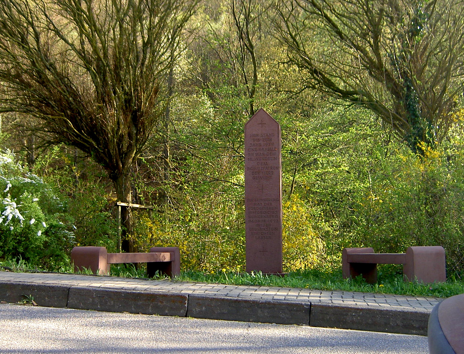Der Gedenkplatz im Jahr 2011