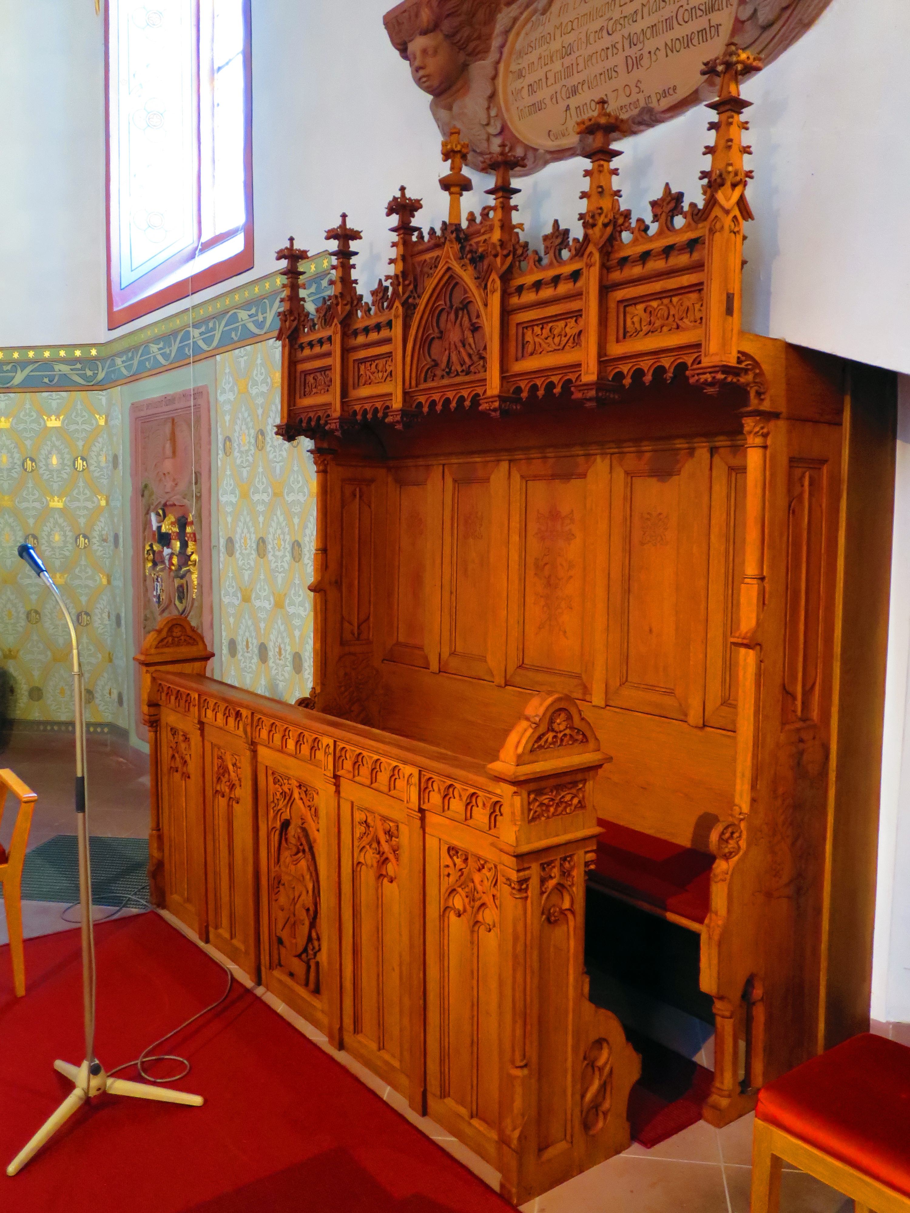 Das rechte Chorgestühl