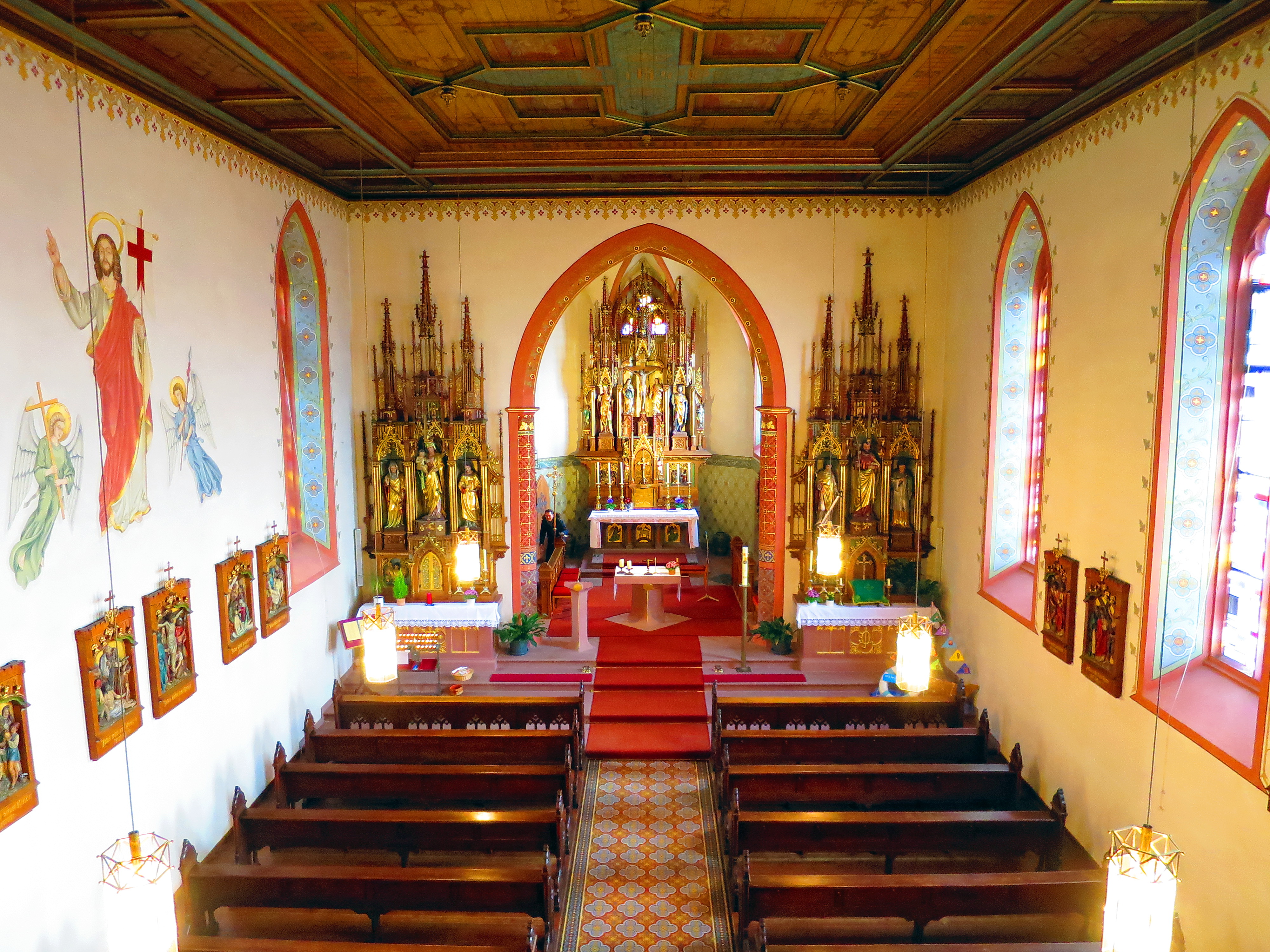 Innenansicht von der Empore