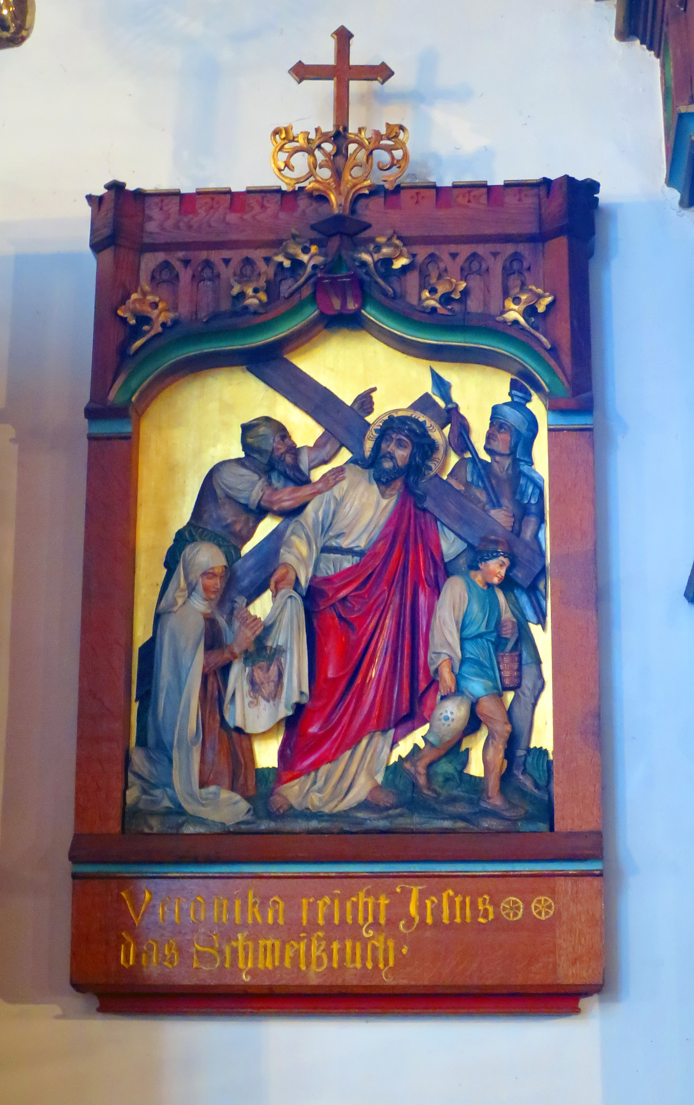 Der Kreuzweg Station 6