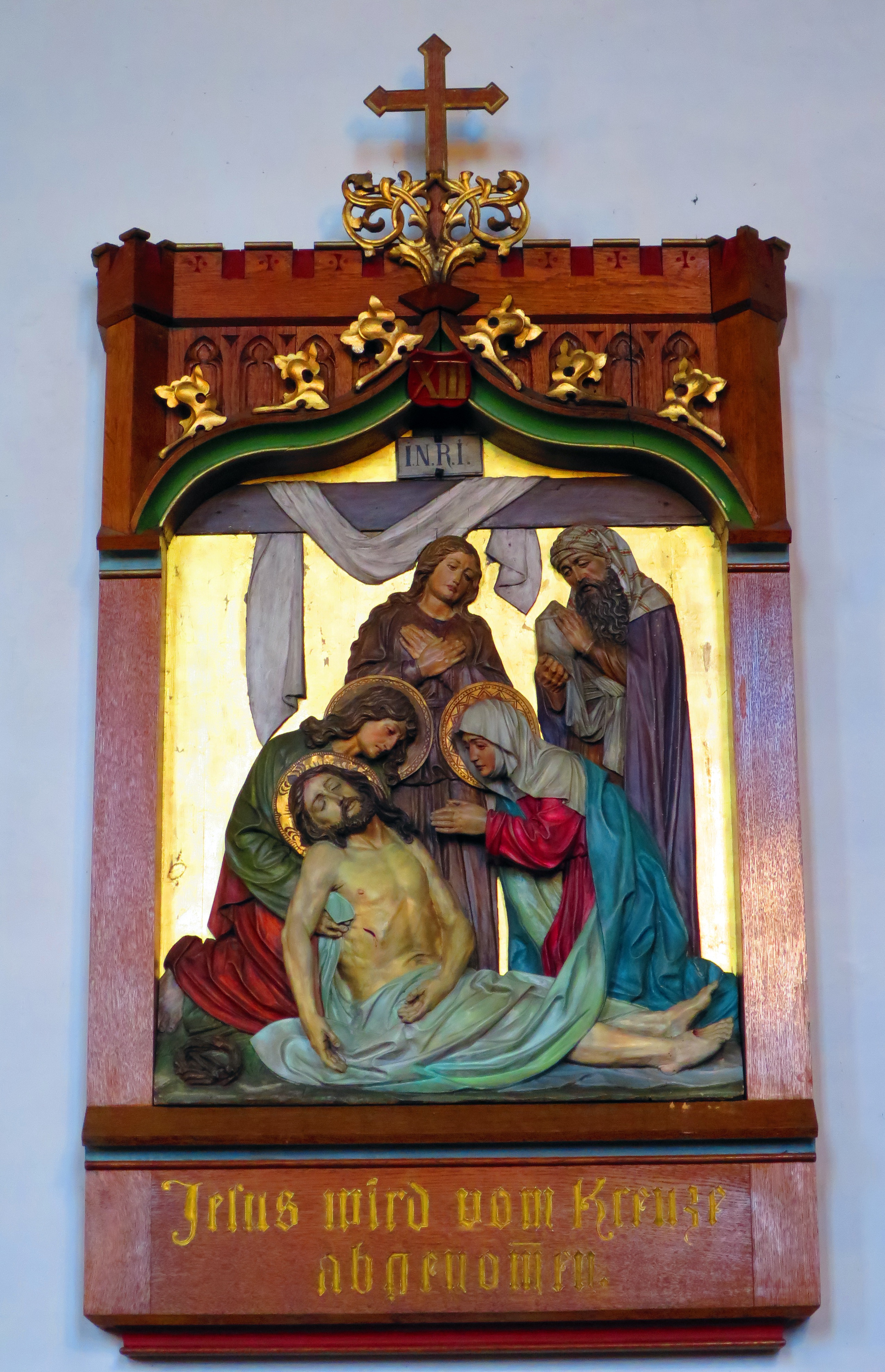 Der Kreuzweg Station 13