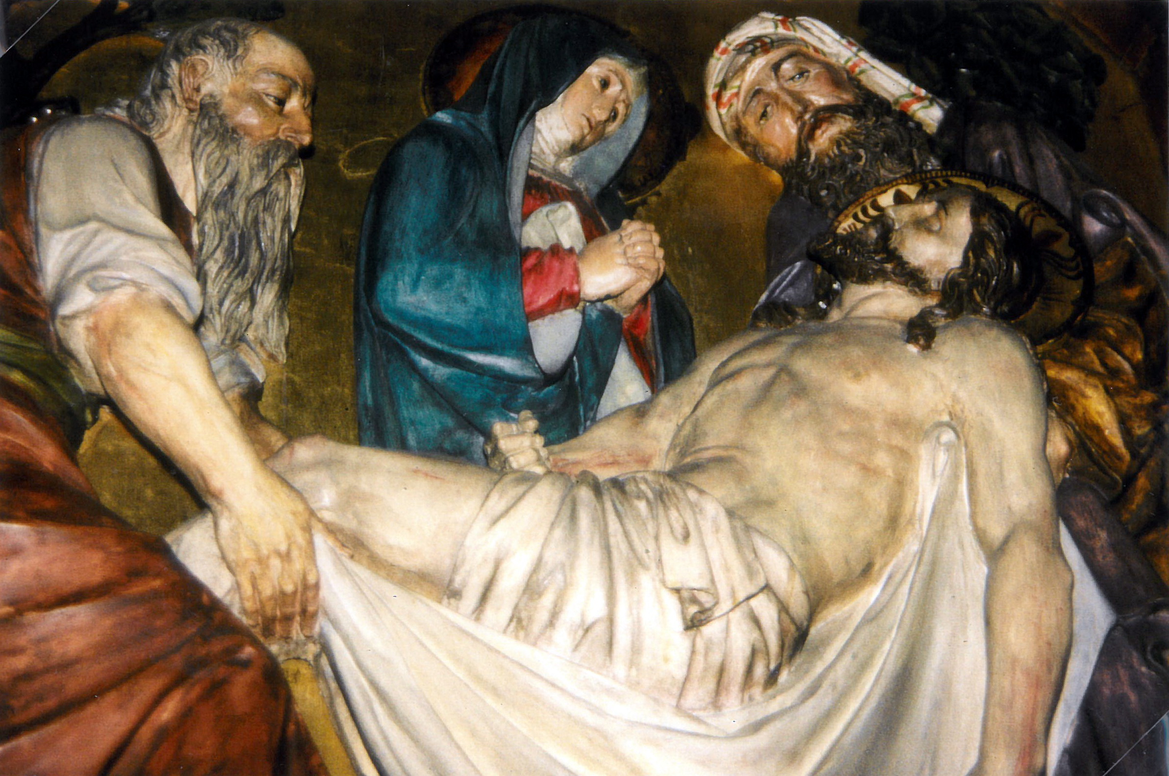 Der Kreuzweg Station 14