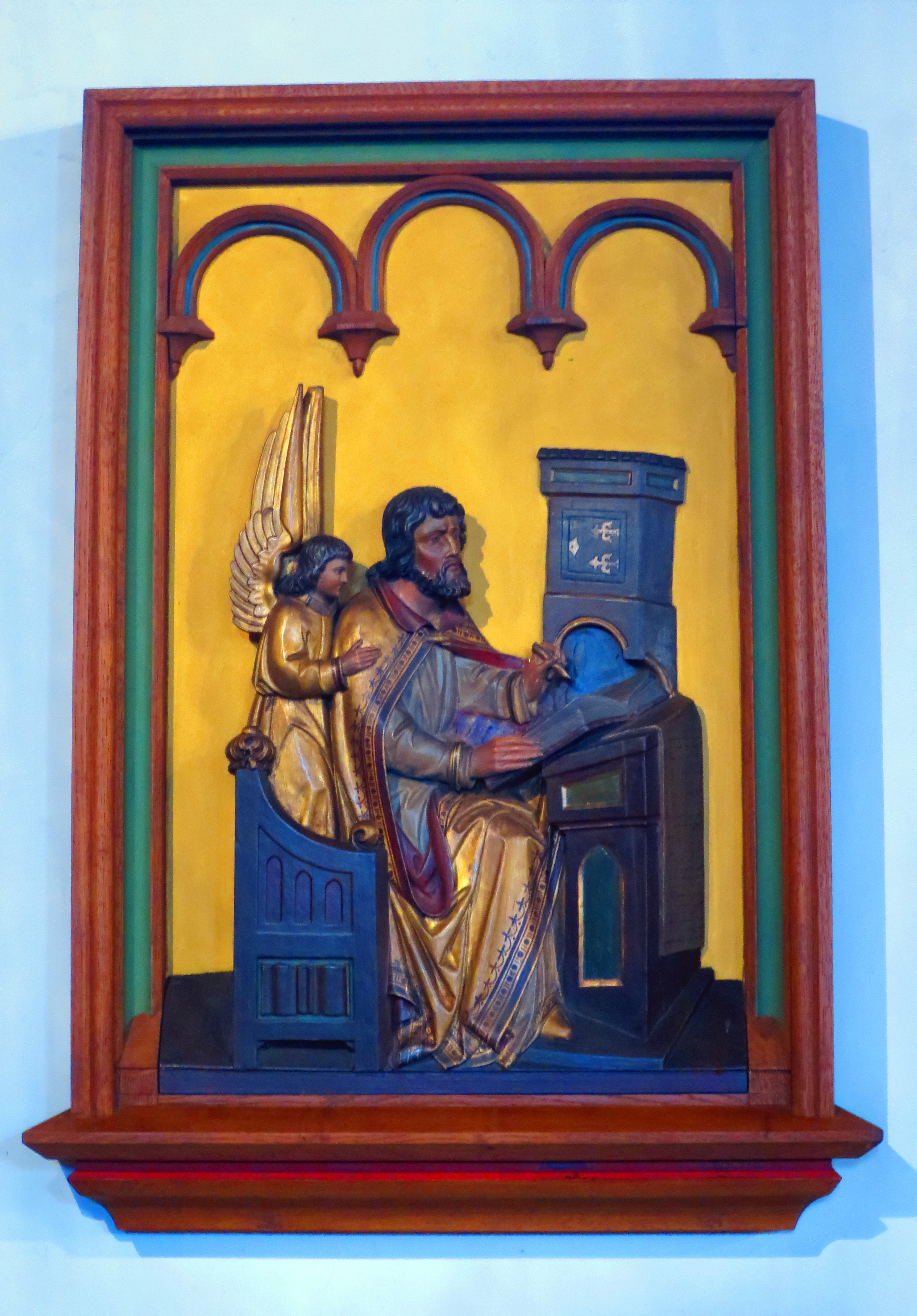 Abbildung des Evangelisten Matthäus