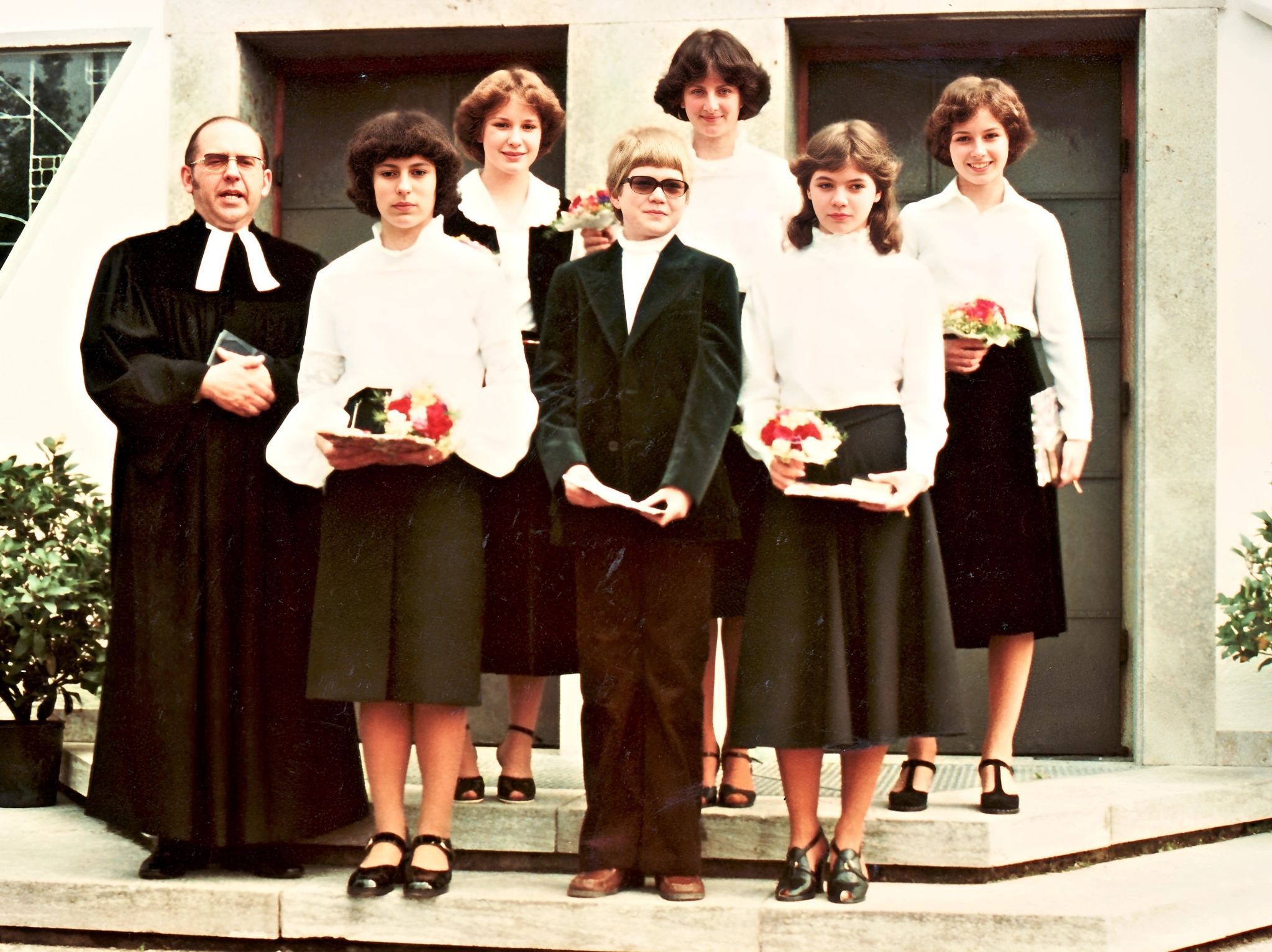 Gruppenfoto Konfirmation 1978